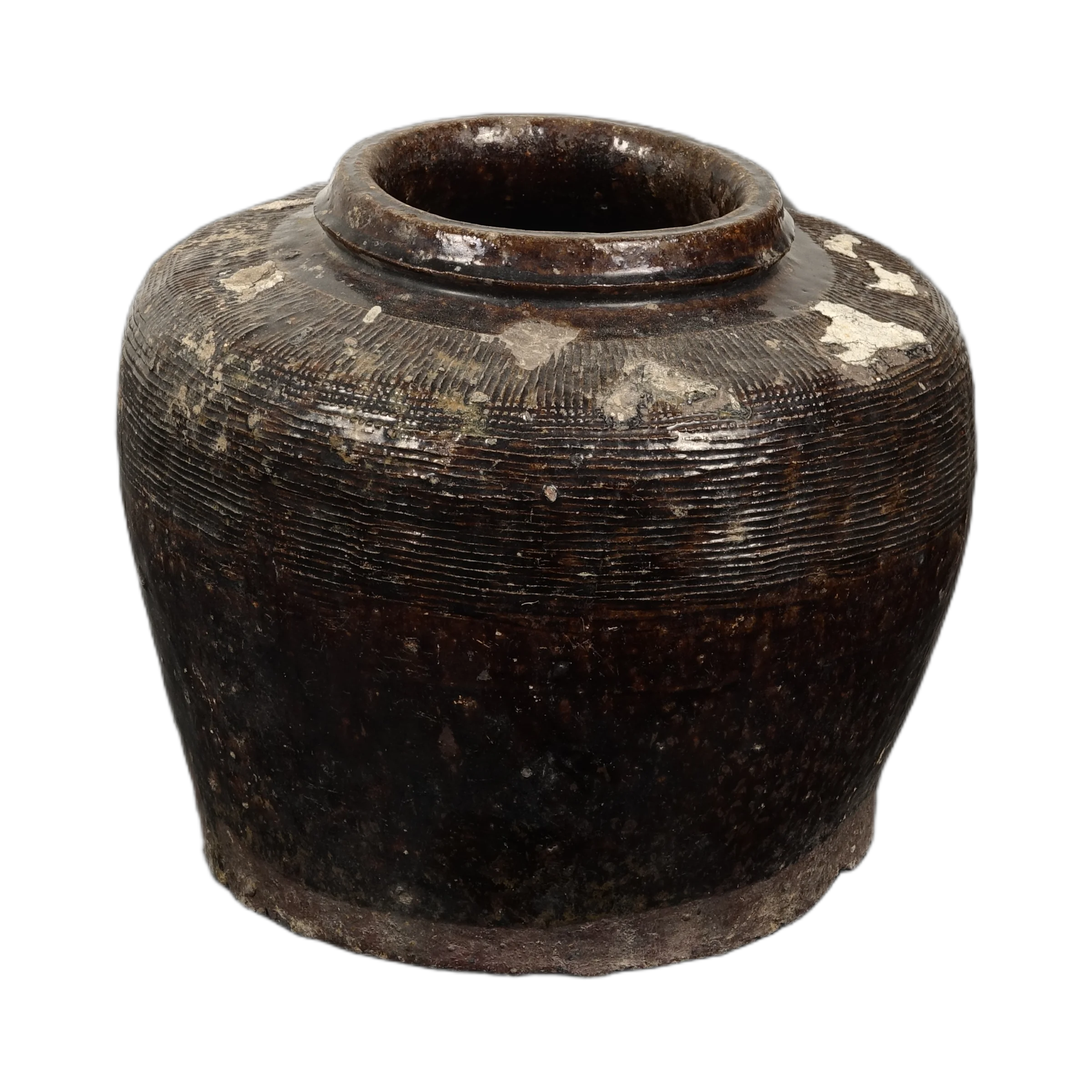 Yishui - Ancien pot chinois émaillé n°2