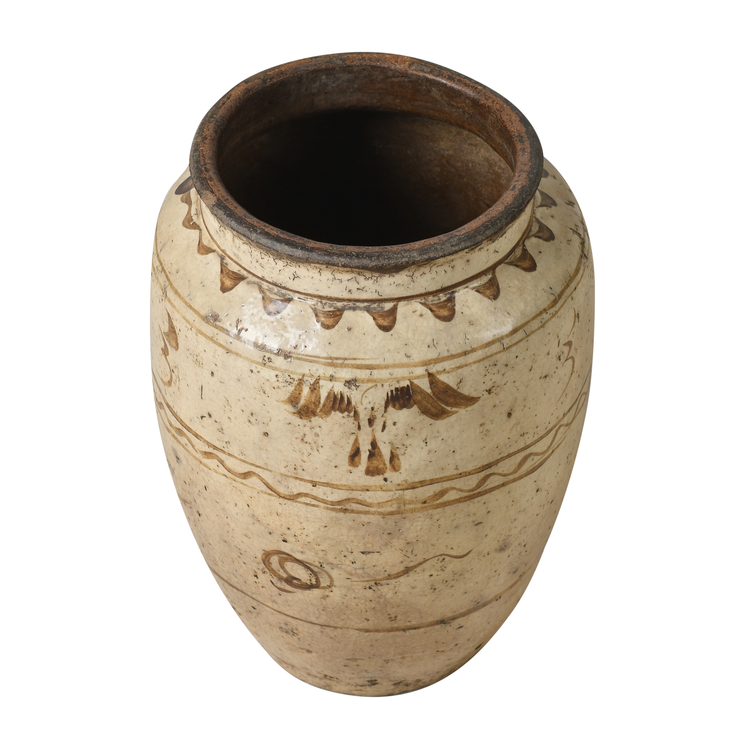 Cizhou - Jarre à alcool vernissée chinoise n°6 - vue 2