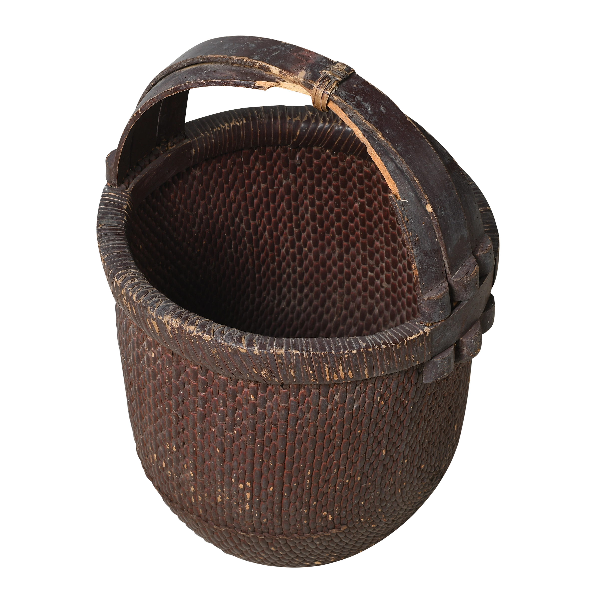 Taizhou – Panier chinois de récolte en osier n°10 - vue 2