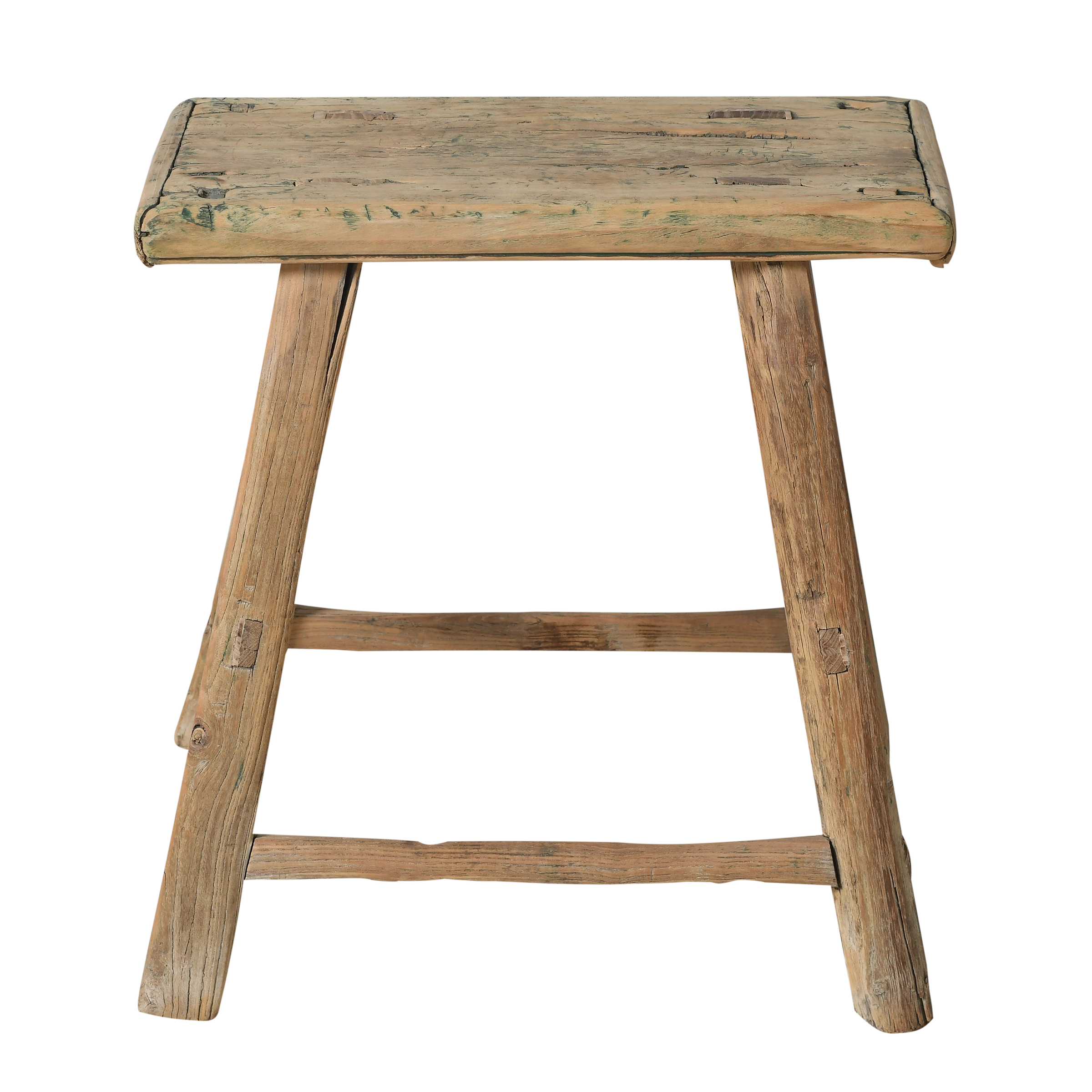 Zin - Tabouret chinois ancien en orme n°23