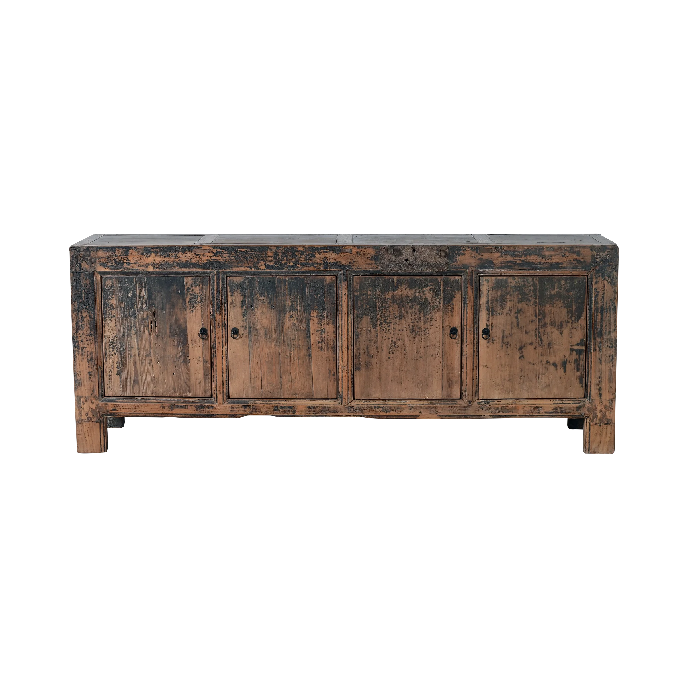 Qingdao - Buffet chinois ancien en orme massif n°9