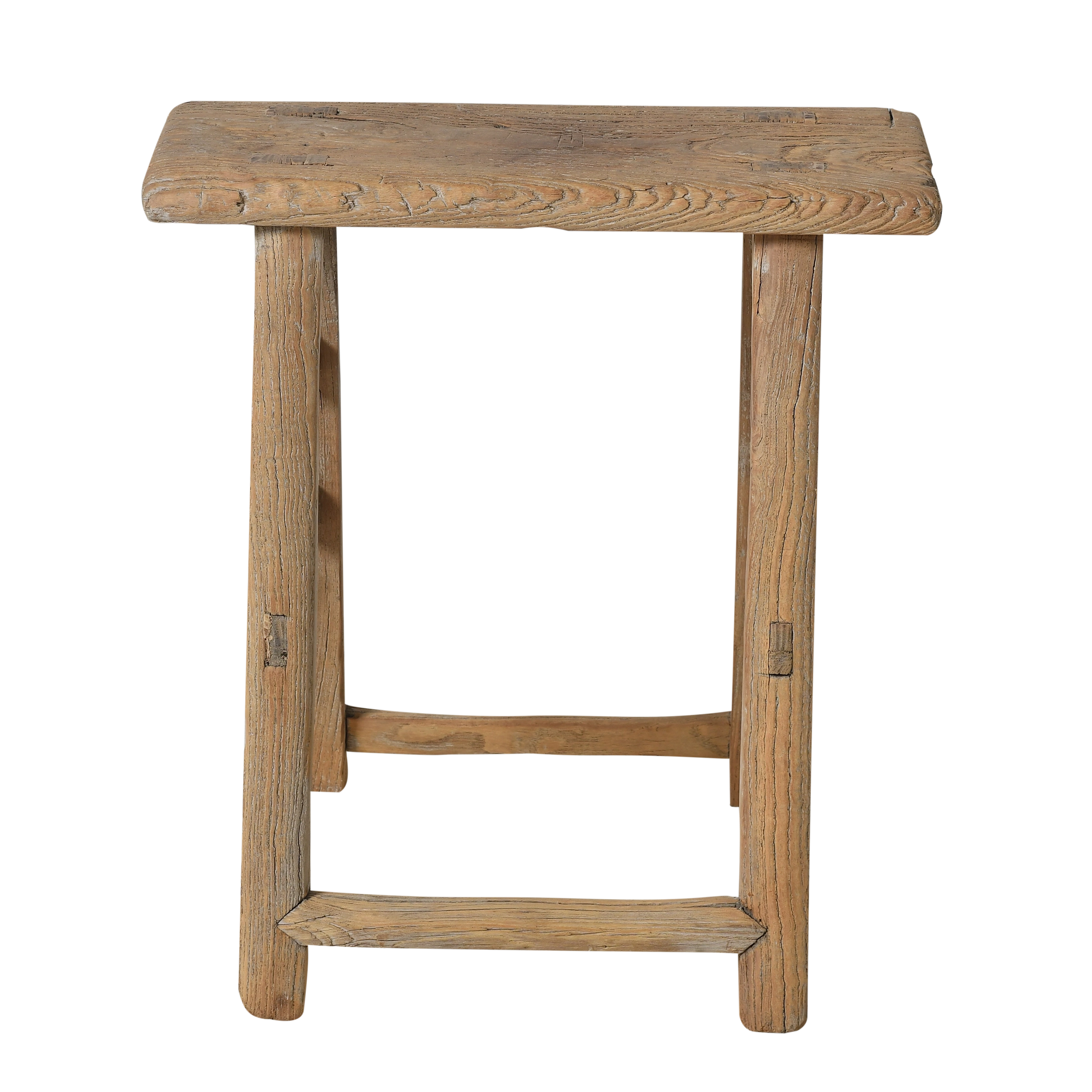 Zin - Tabouret chinois ancien en orme n°30