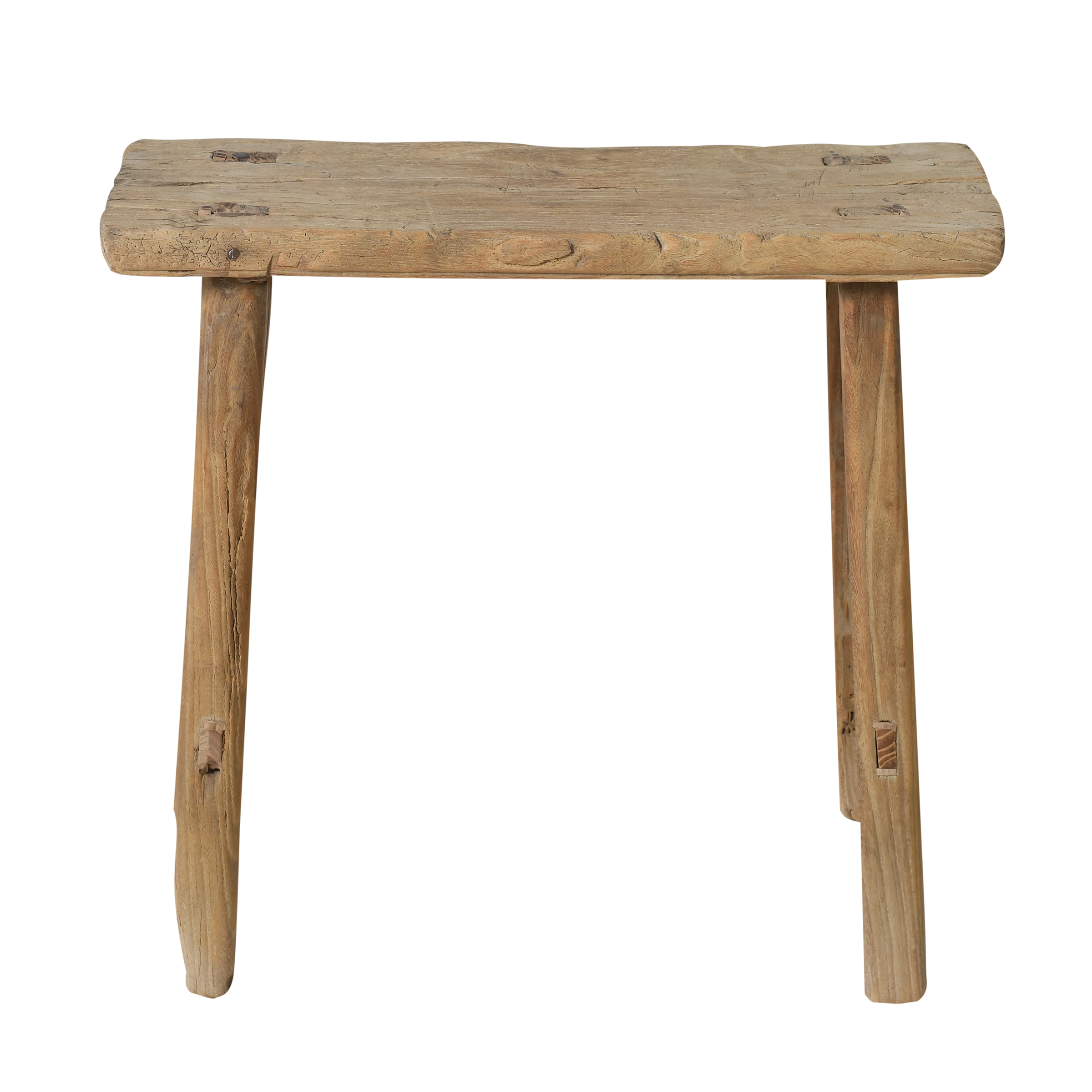 Zin - Tabouret chinois ancien en orme n°22