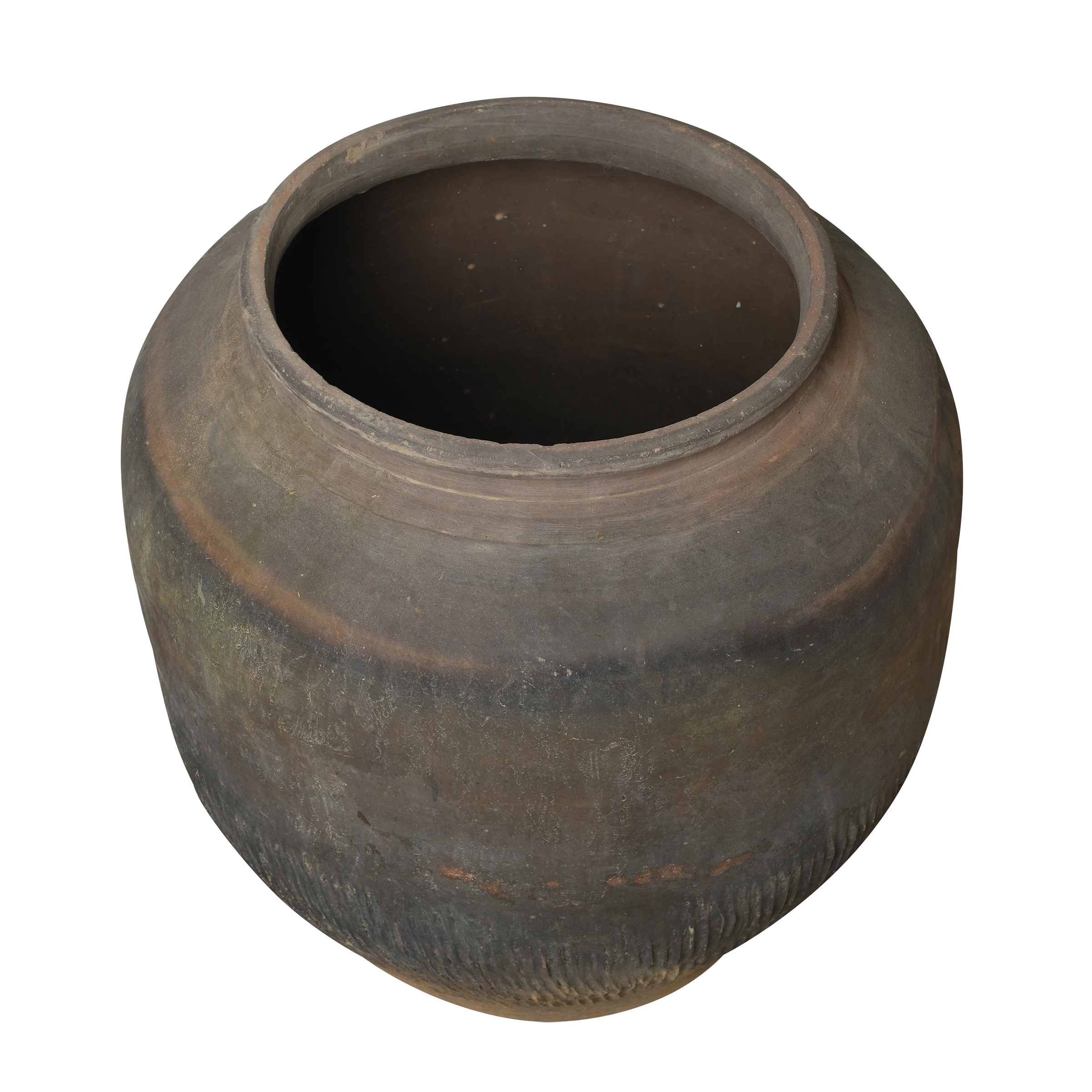 Shantou – Grand pot ancien chinois en terre cuite n°4 - vue 2