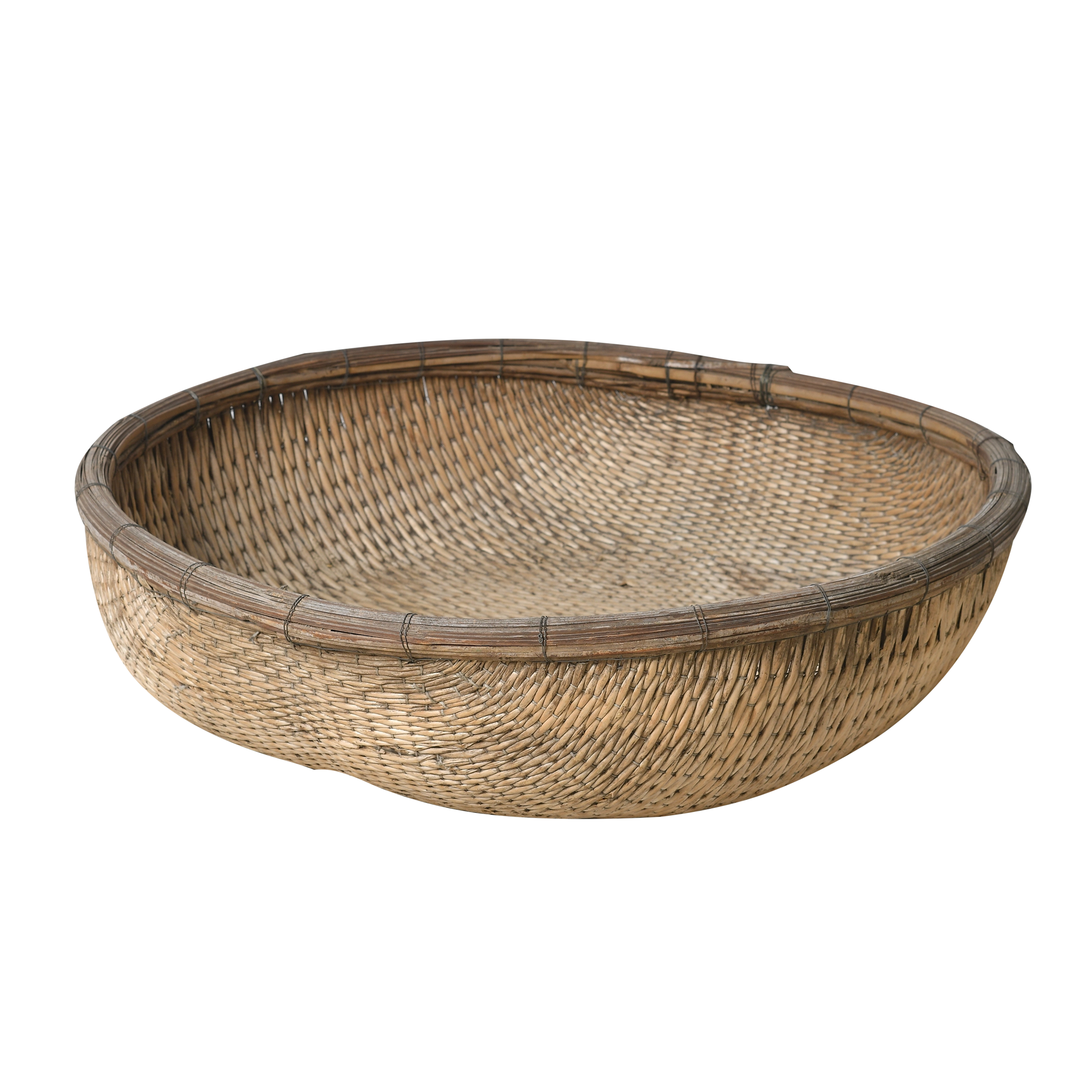 Lushan – Panier ancien chinois en osier ancien n°6