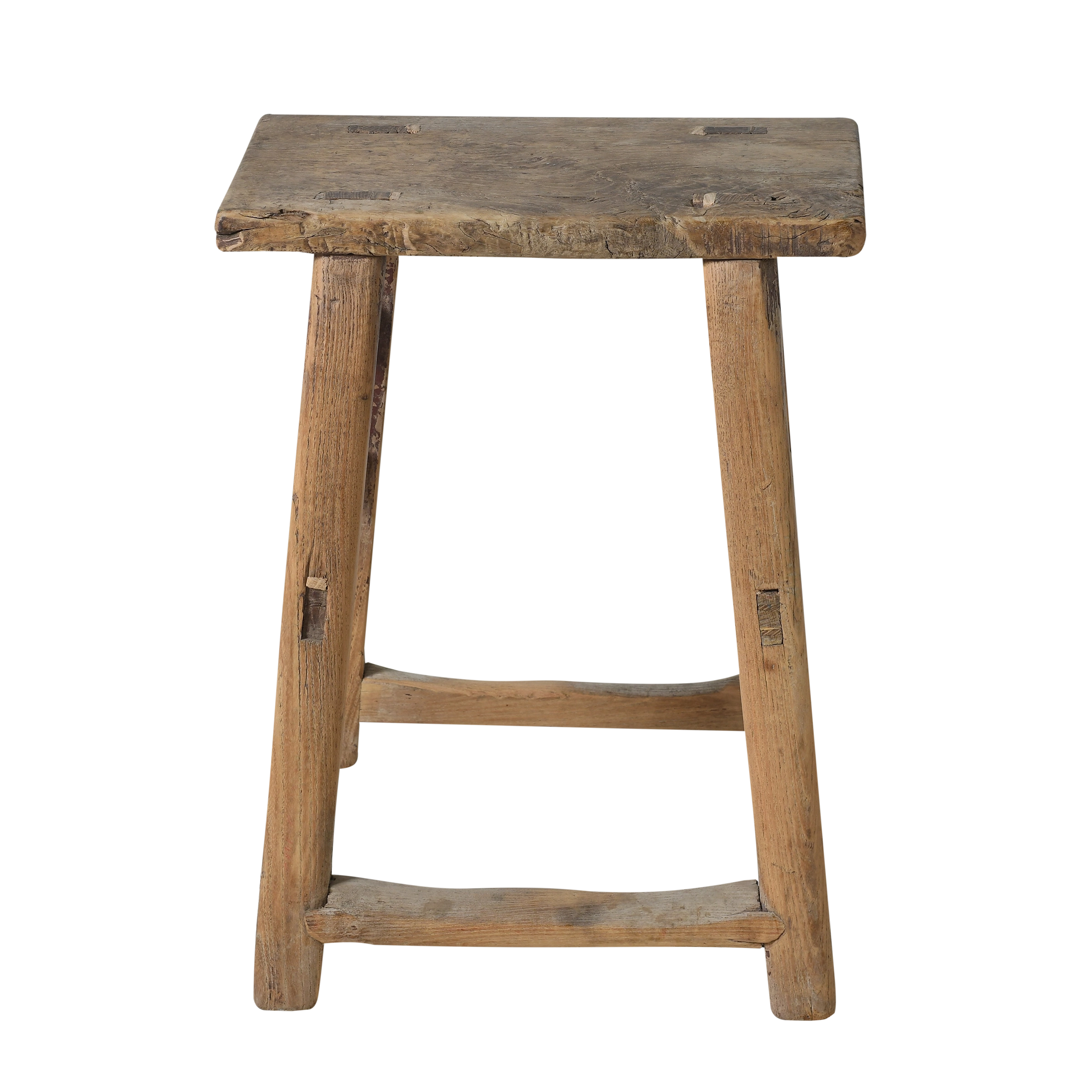 Zao - Tabouret chinois ancien en orme n°16
