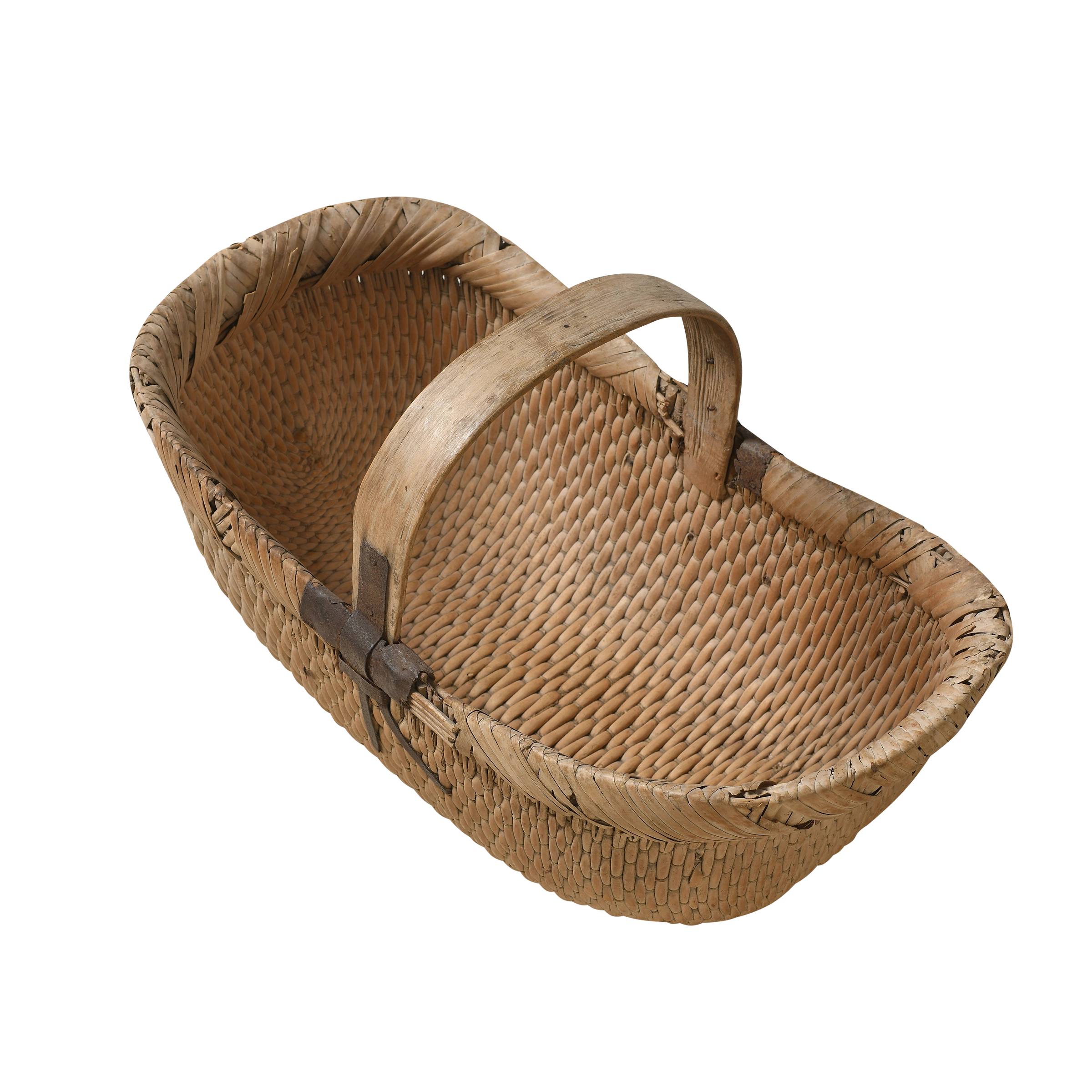 Dazhou – Ancien panier chinois de récolte n°1 - vue 2