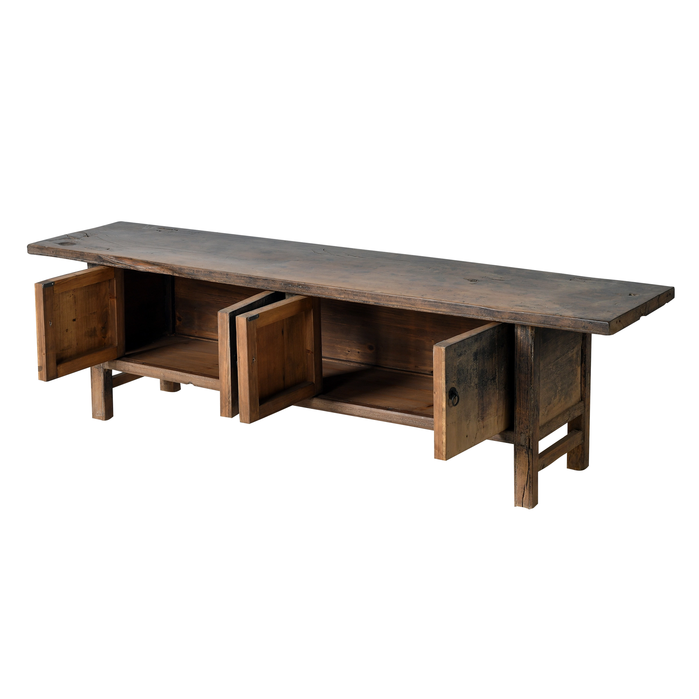 Lumu - Meuble bas chinois en orme n°4