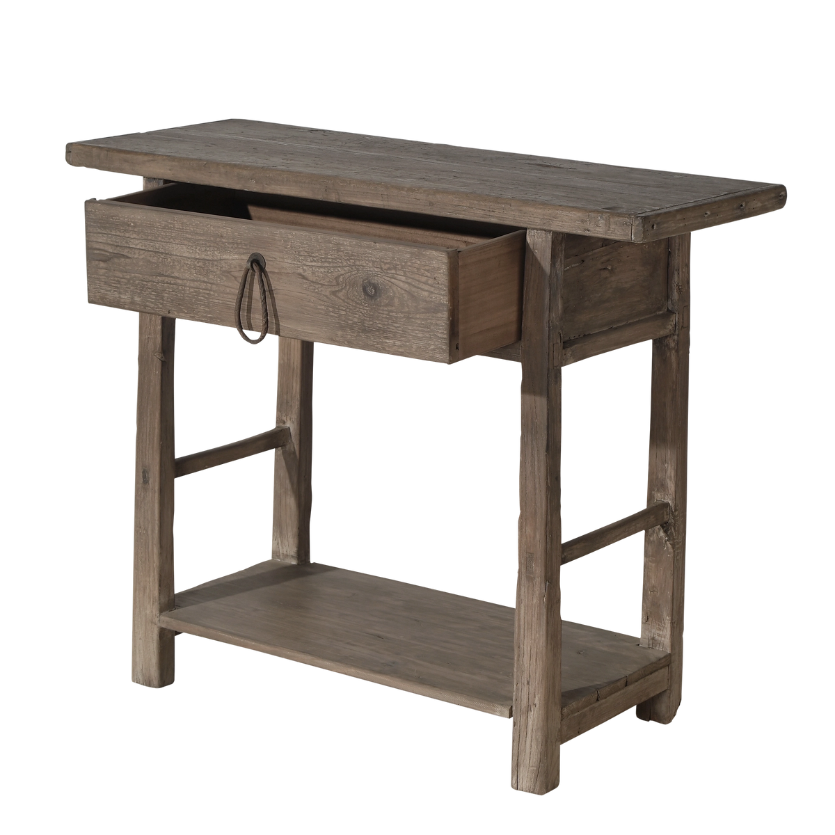 Huojia - Console chinoise en orme à tablette n°1 - vue 3