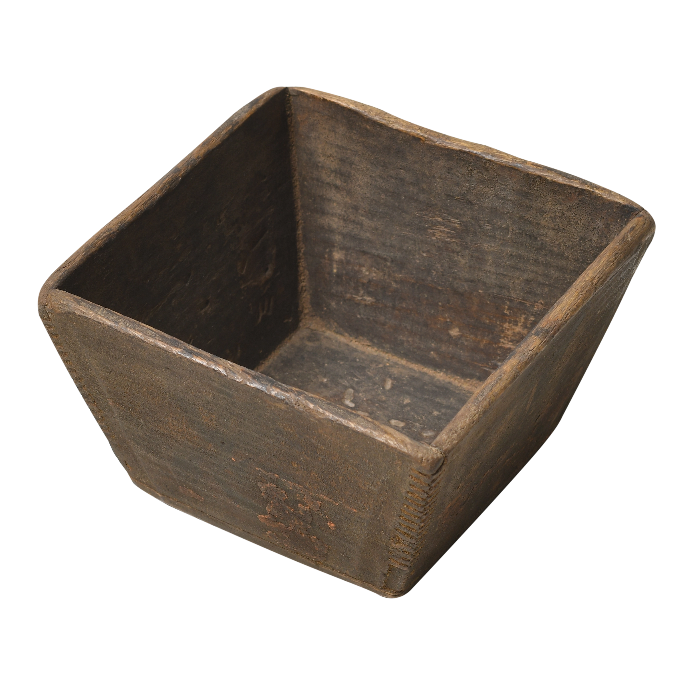 Jian - Panier carré en pin ancien n°10 - vue 2