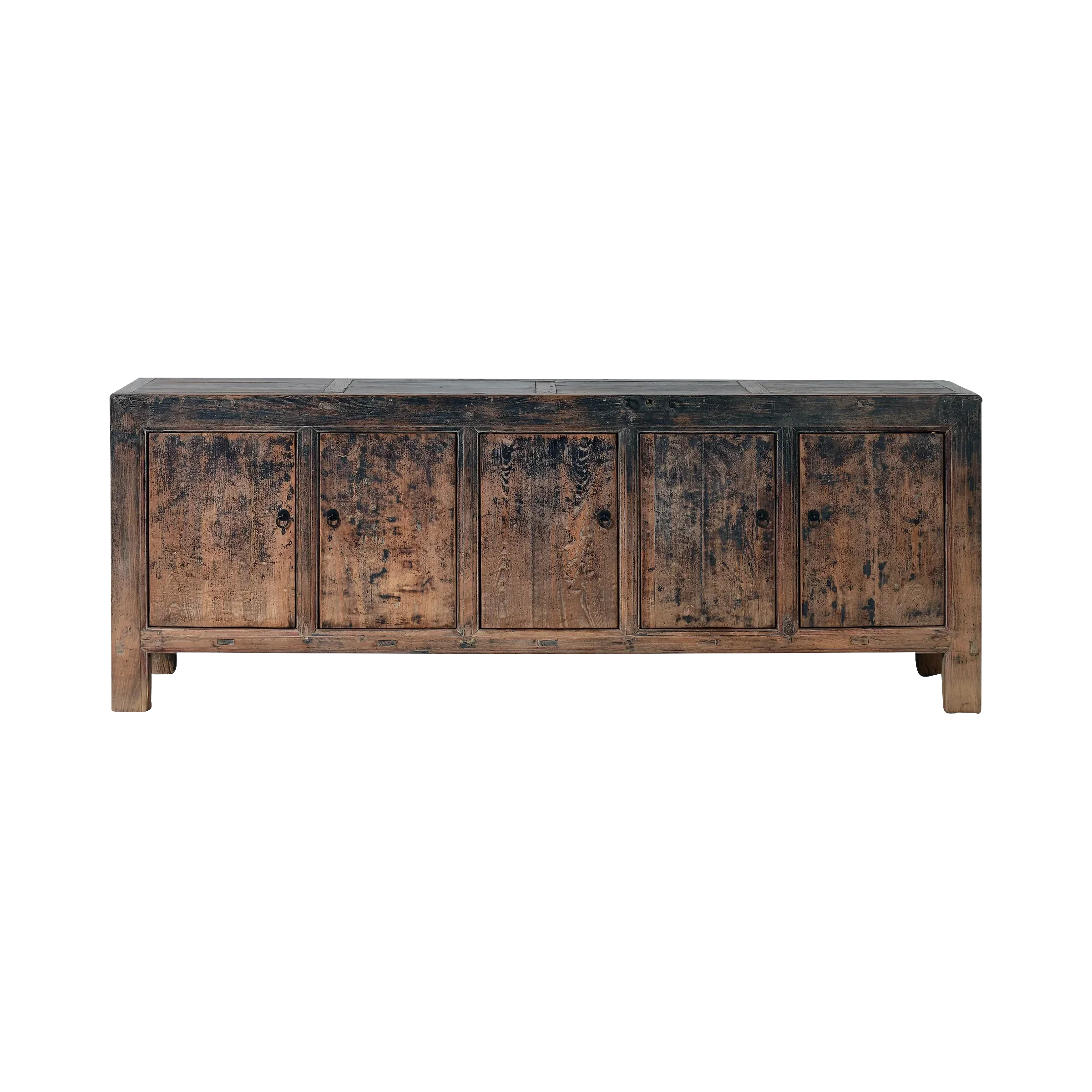 Qingdao - Buffet chinois ancien en orme massif n°2