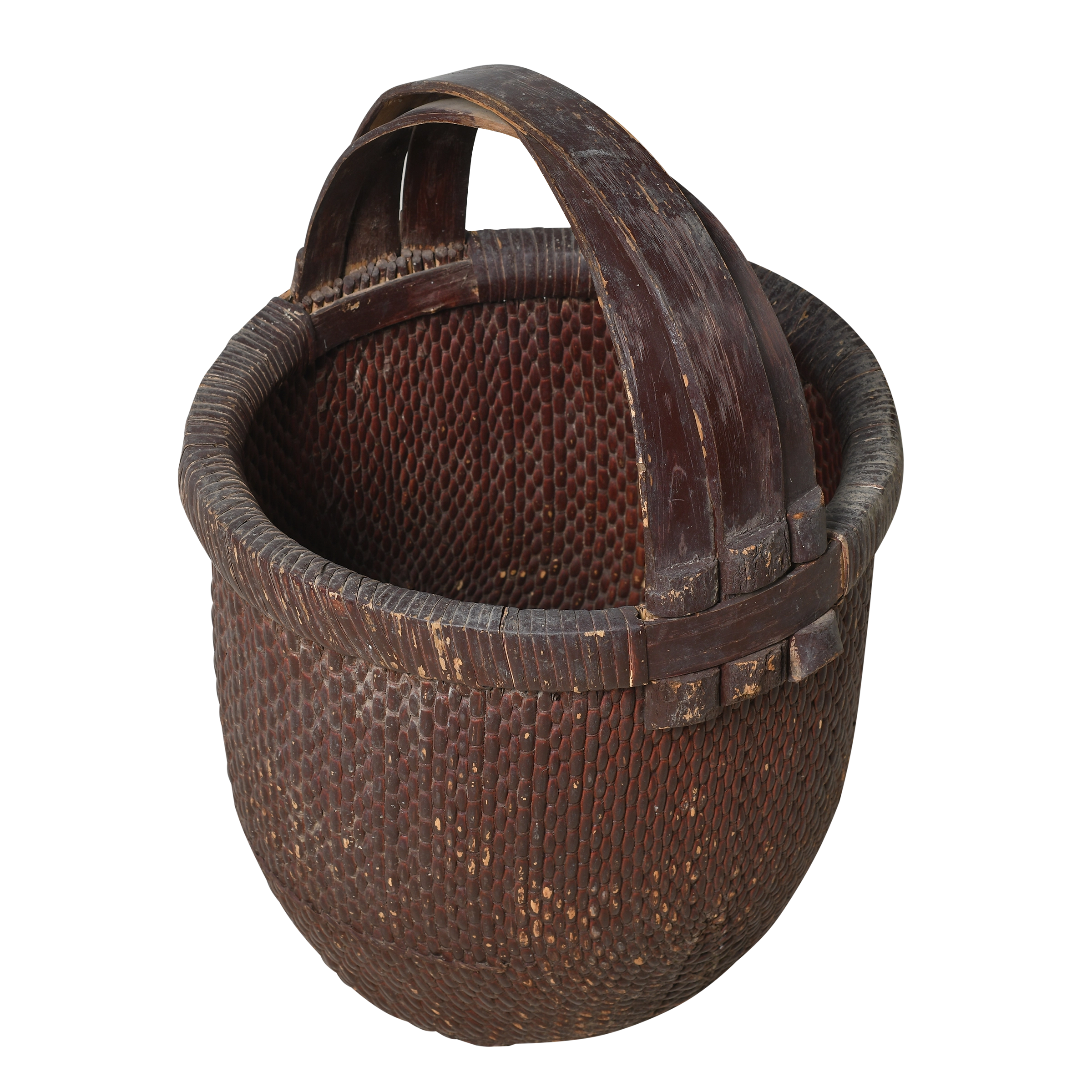 Taizhou – Panier chinois de récolte en osier n°4 - vue 2