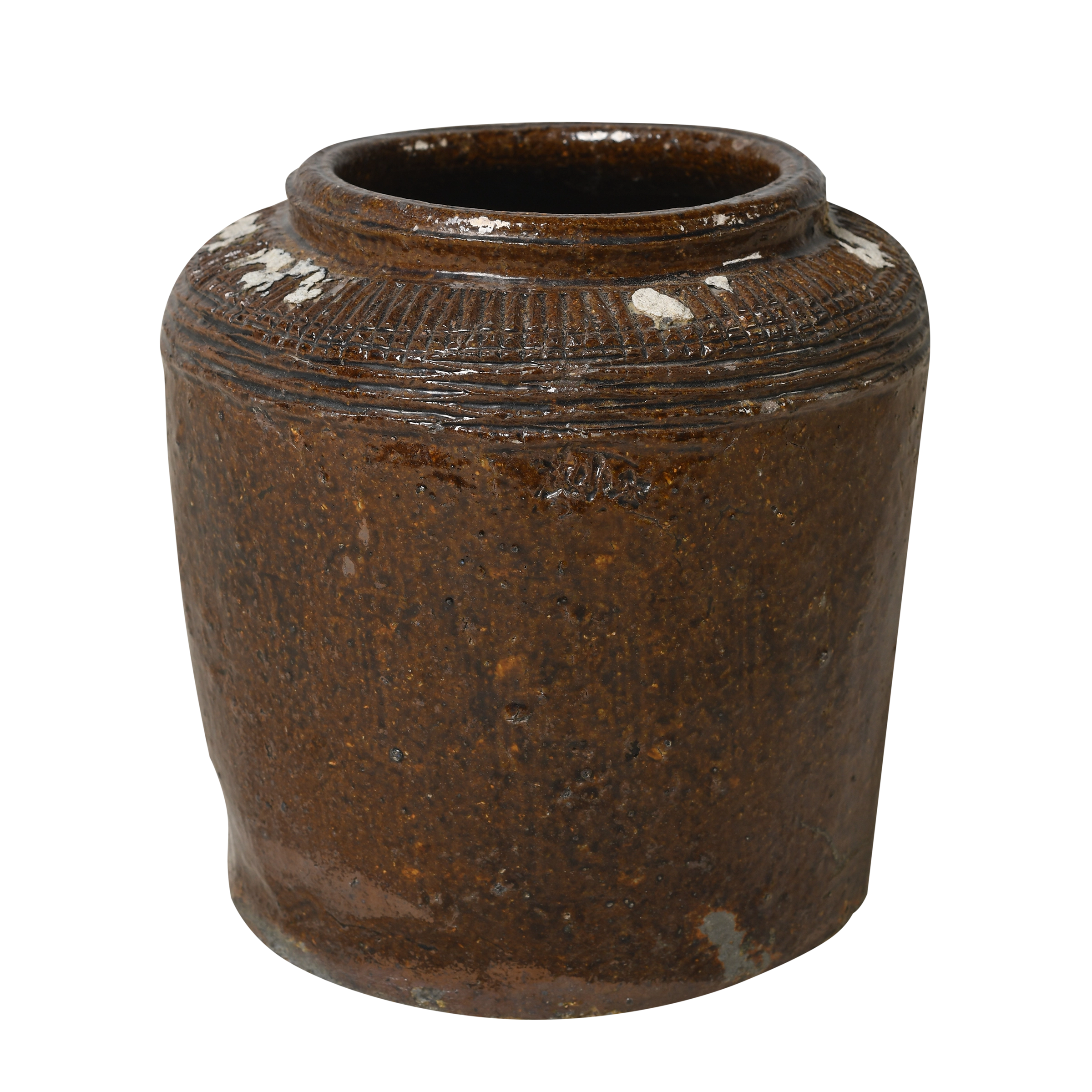 Yishui - Ancien pot chinois émaillé n°34