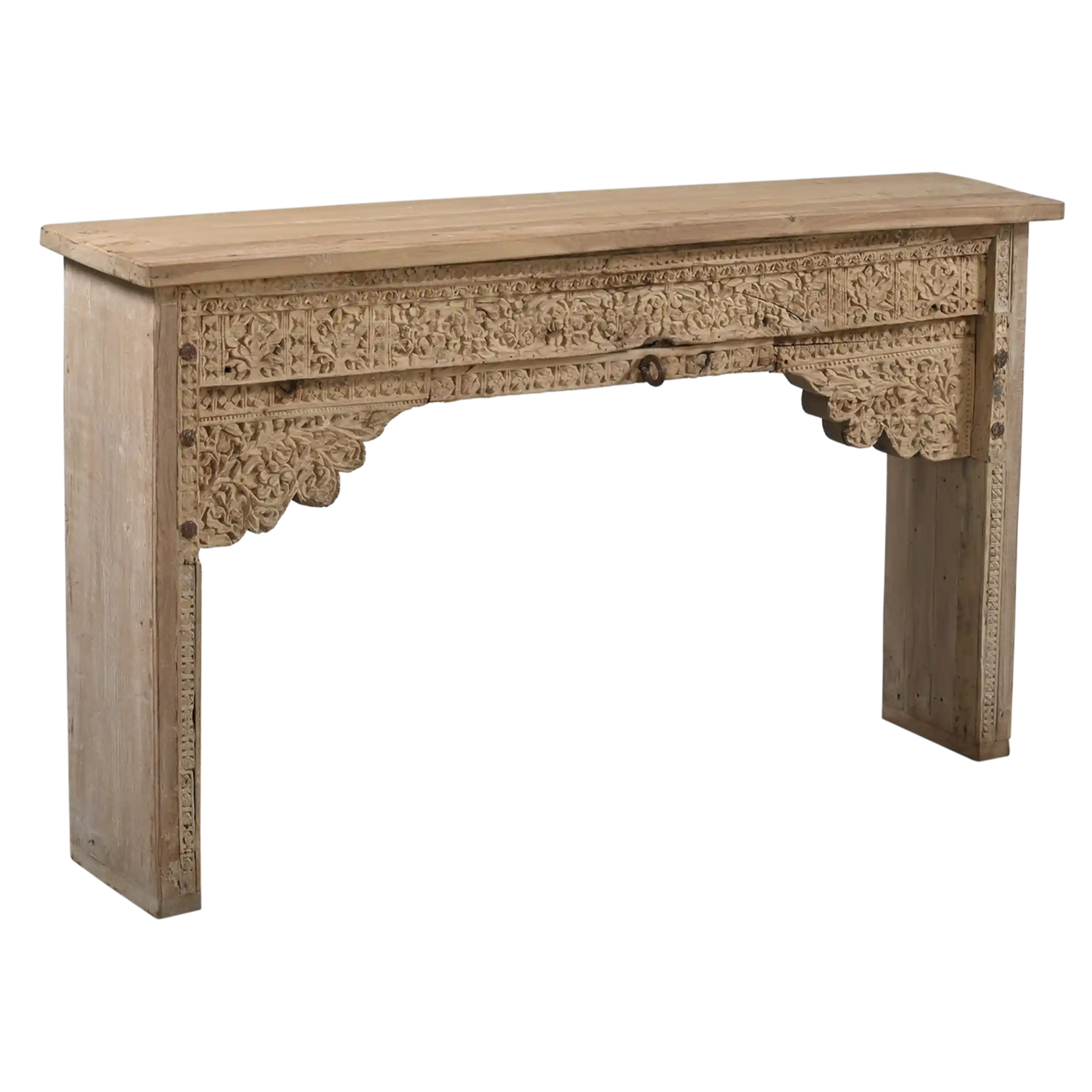 Haveli - Console en bois sculpté n°4