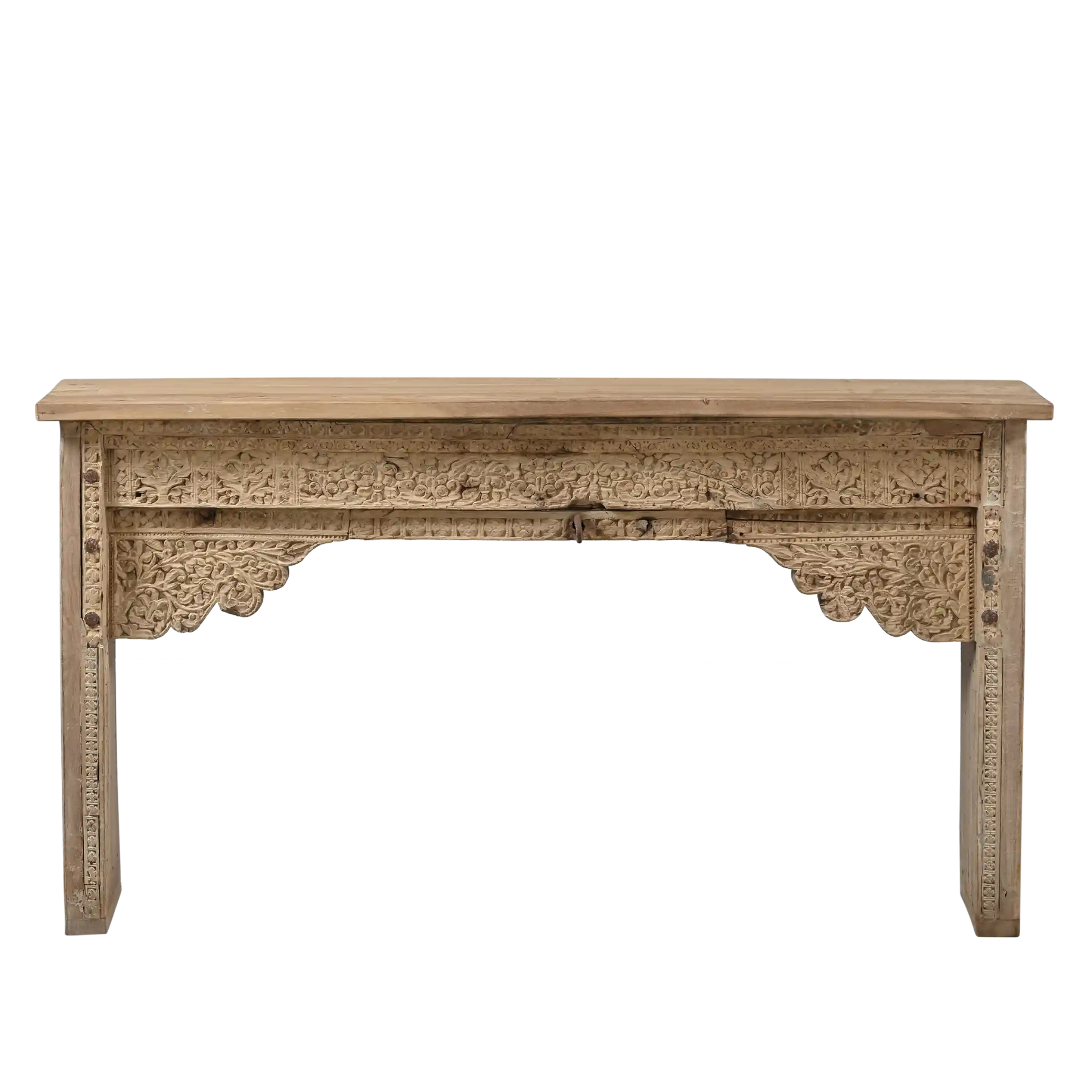 Haveli - Console en bois sculpté n°4