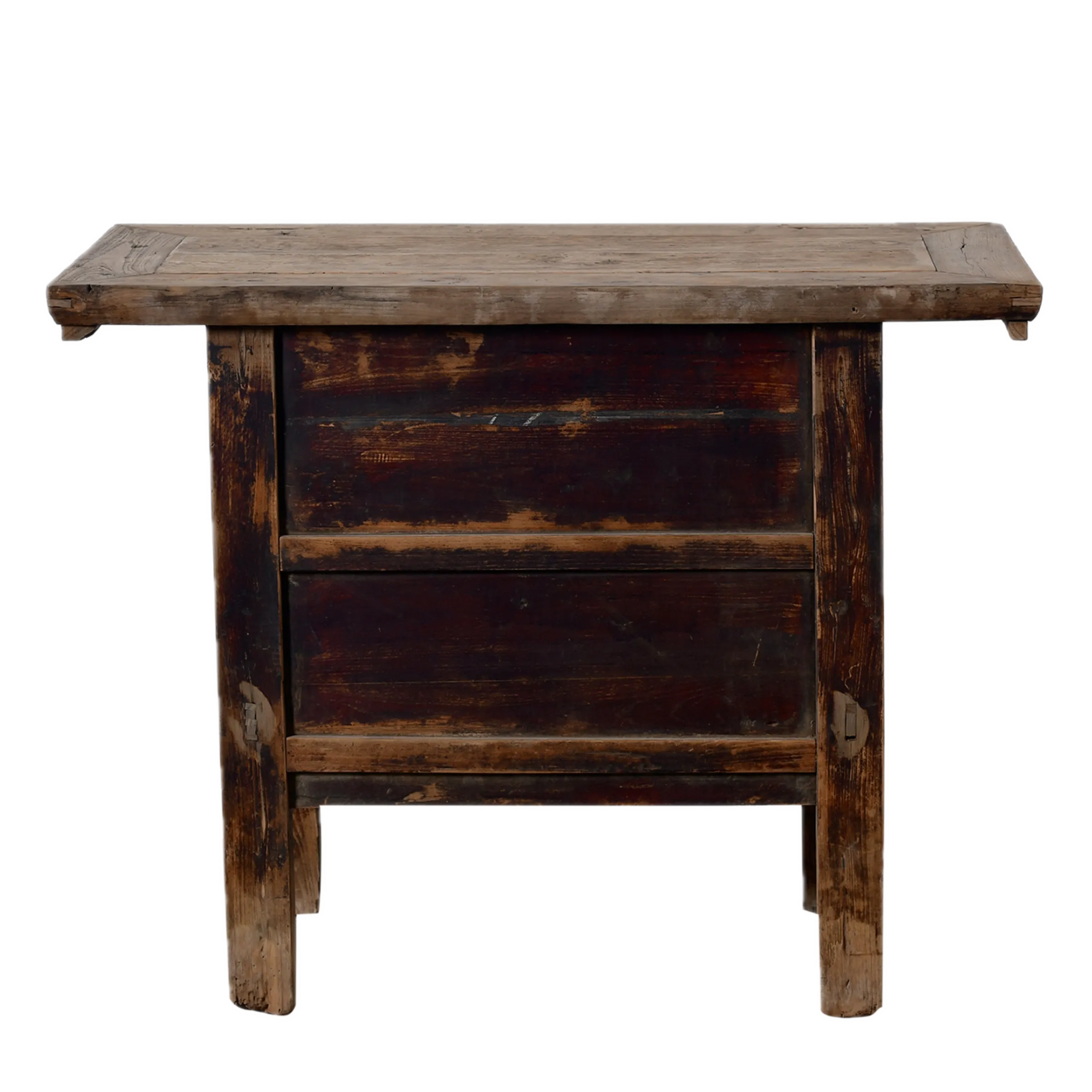 Huojia - Petite console chinoise vintage en orme n°2