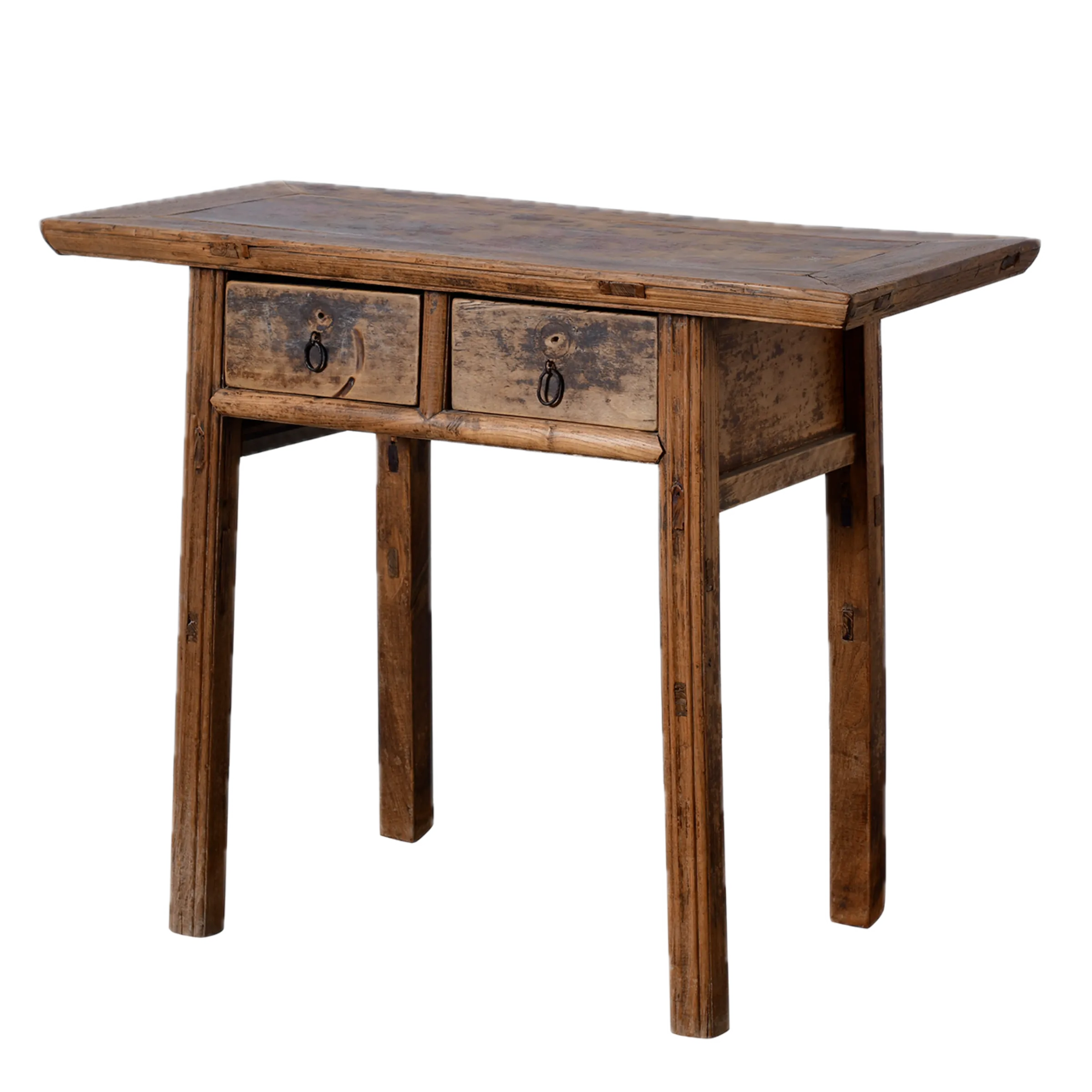 Huojia - Petite console chinoise vintage en orme n°3