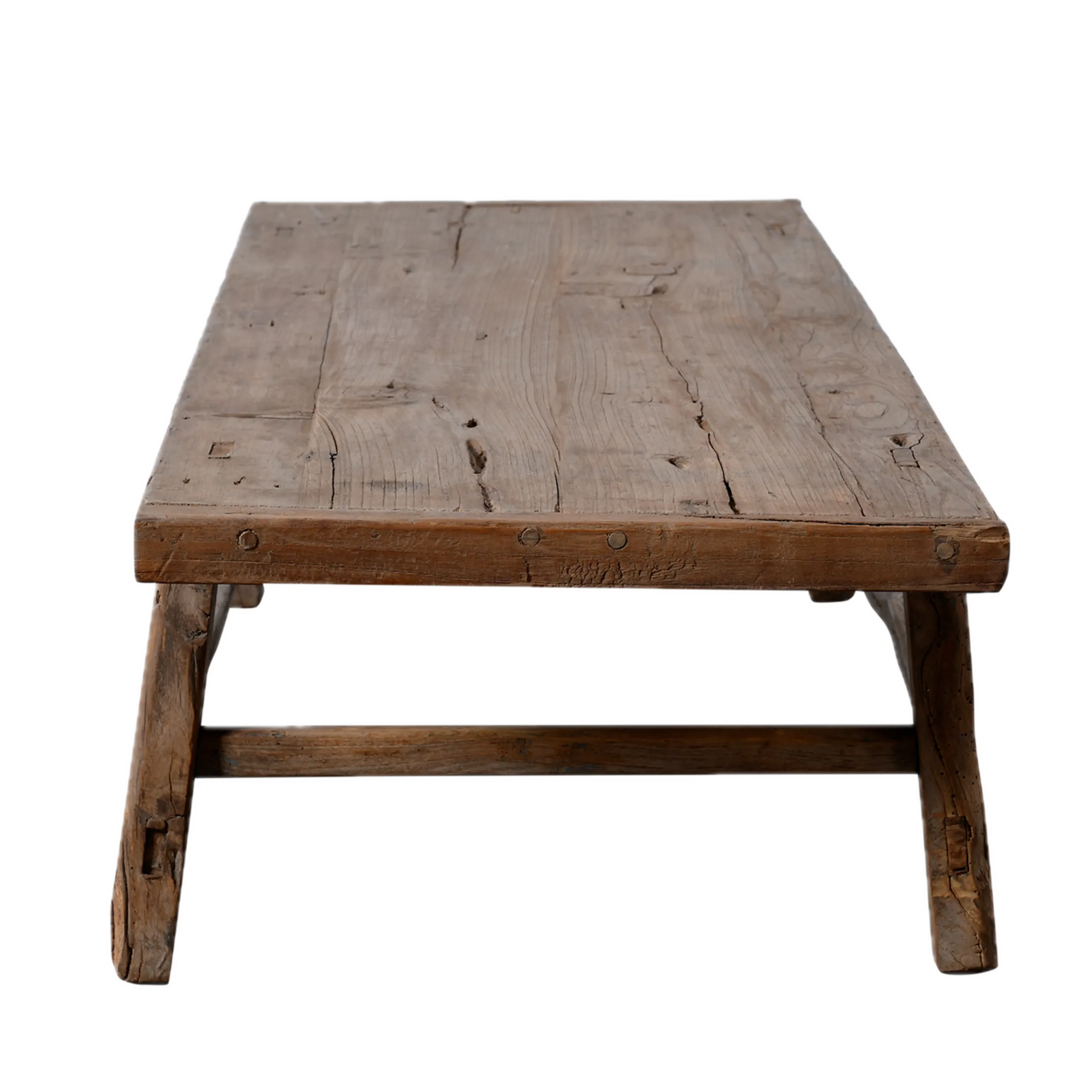 Anyang - Table basse chinoise en orme ancien