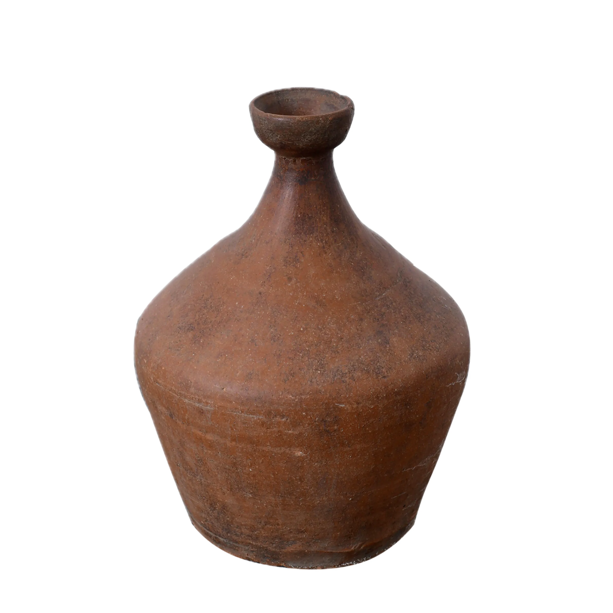 Tuzhong - Ancien pichet à vin chinois en terre cuite