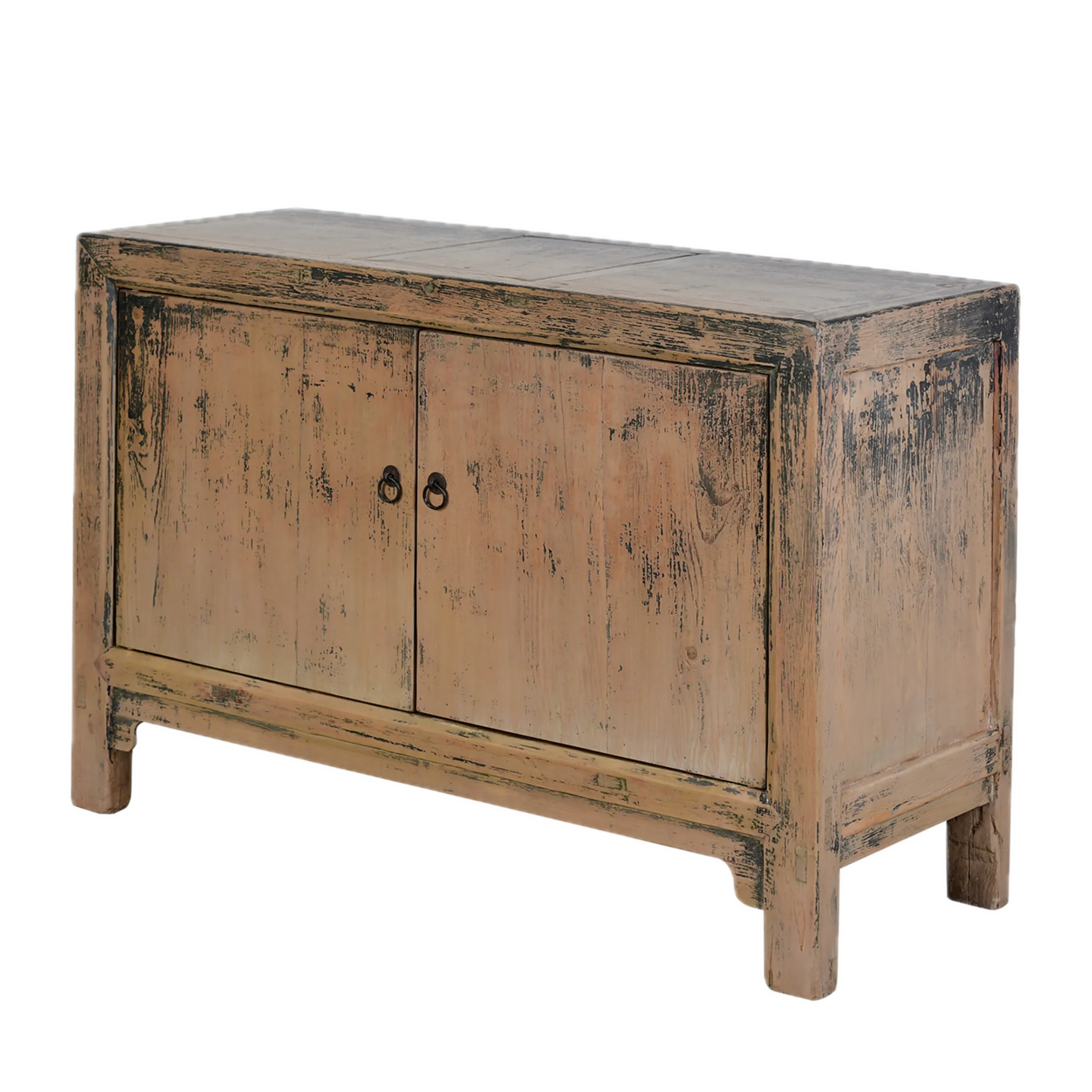 Qingdao - Buffet chinois ancien en pin massif n°6