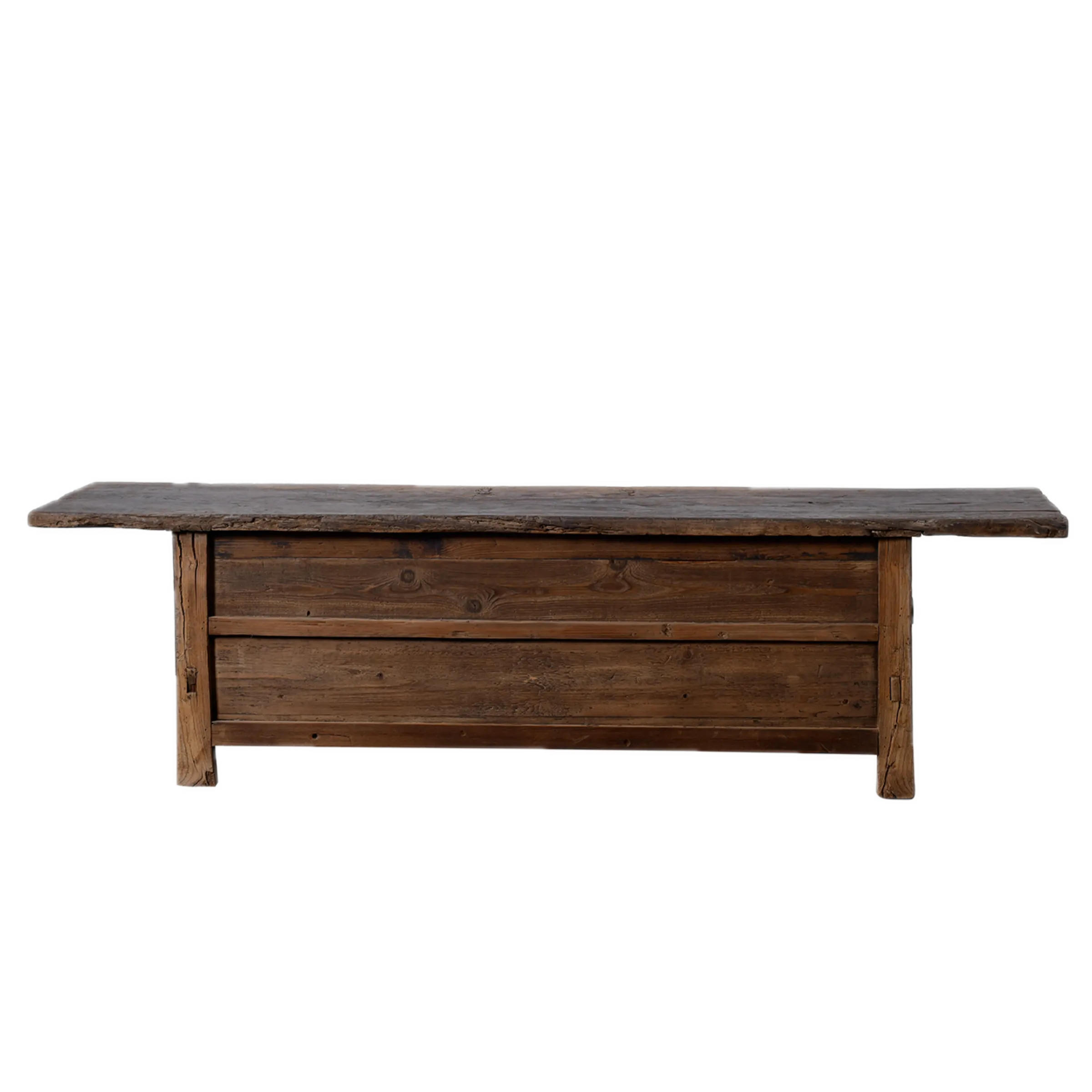 Puyang- Meuble télé en orme ancien n°3