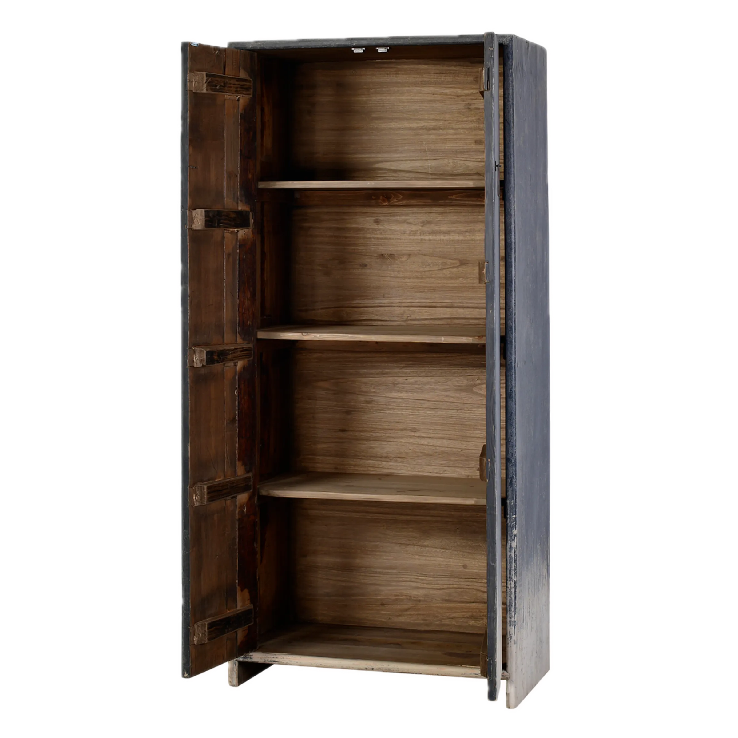 Ankang - Armoire chinoise minimaliste en pin recyclé n°2