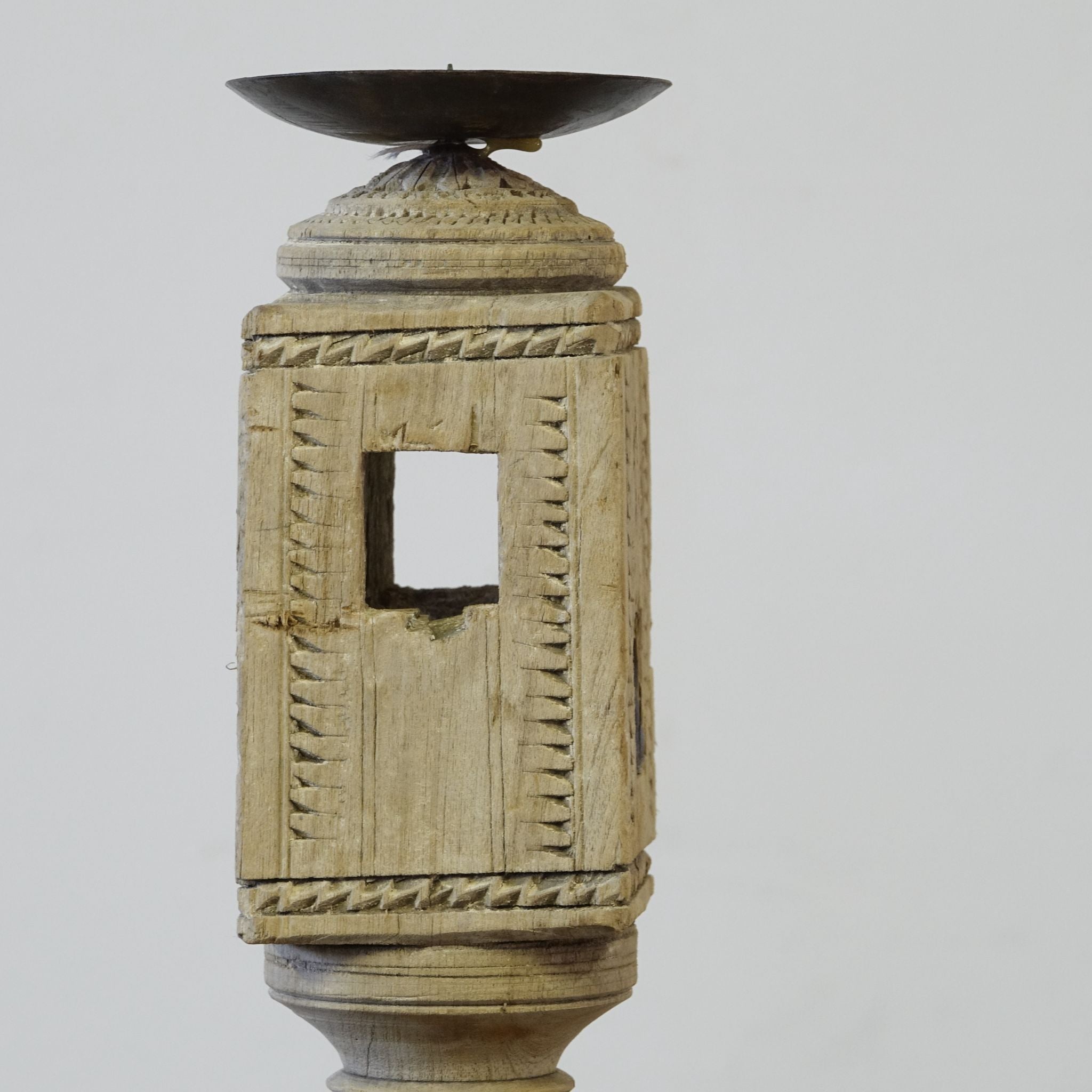 Deepa - Bougeoir en bois n°1