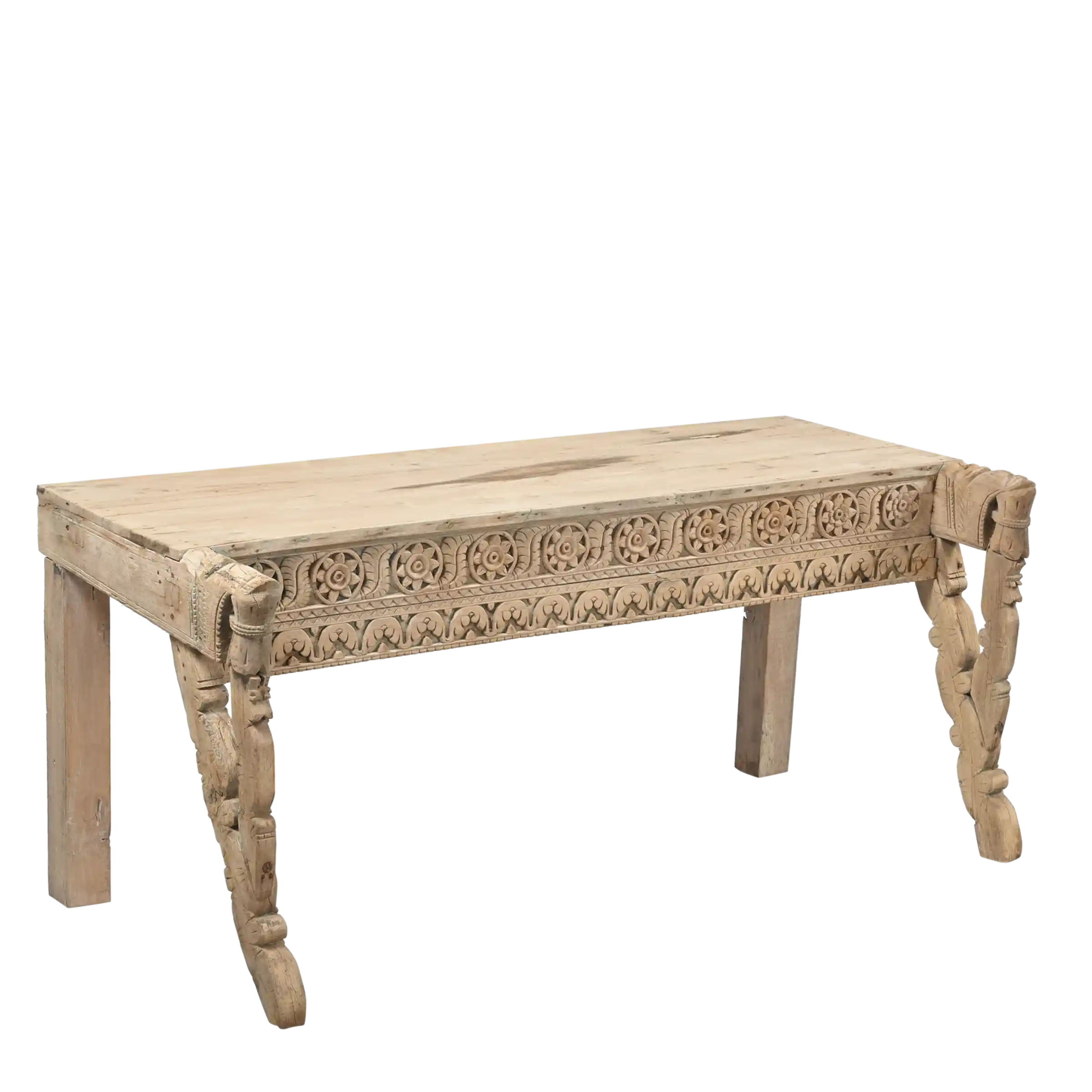 Surjara - Console ancienne en bois massif n°2