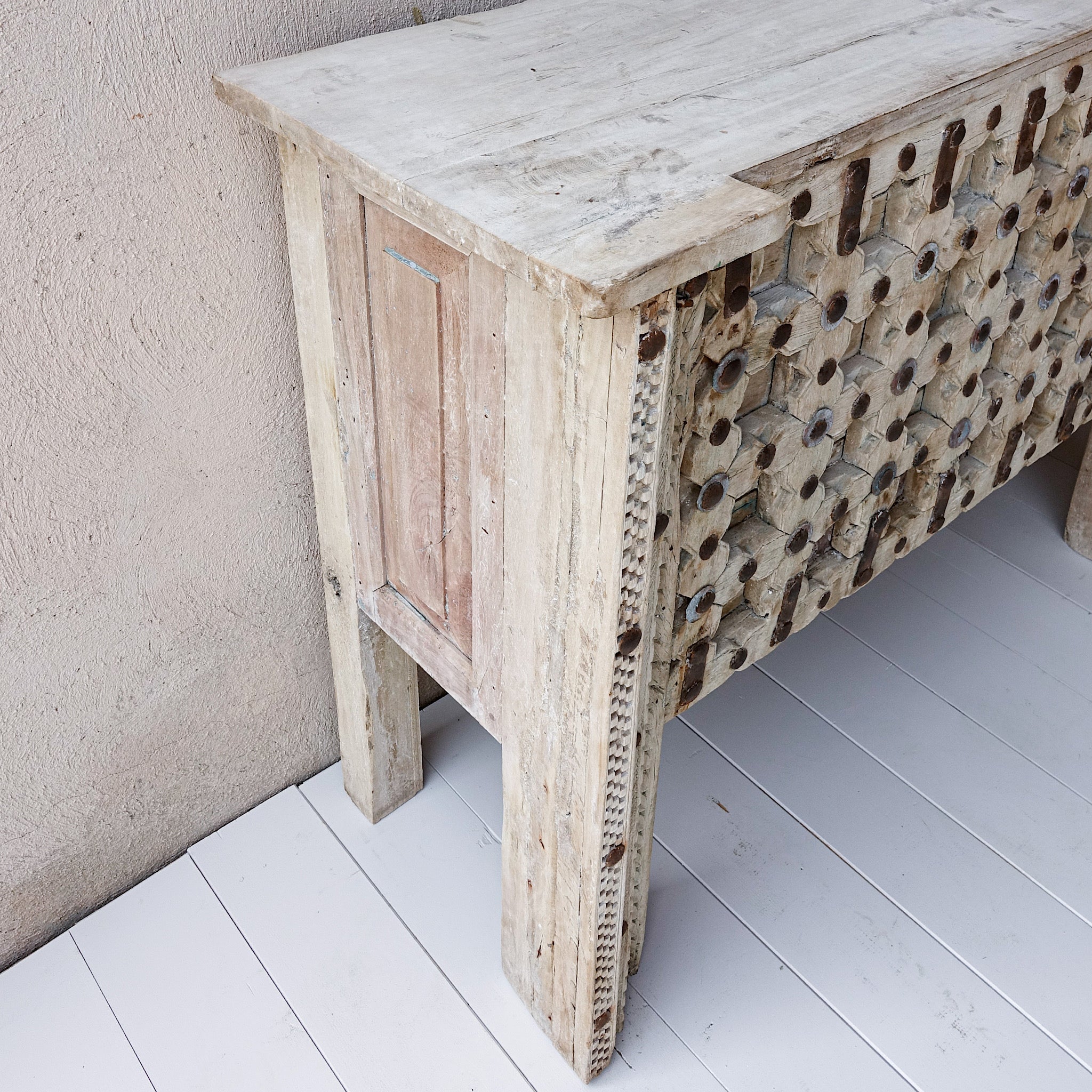Kalapipa - Console en bois sculpté n°1