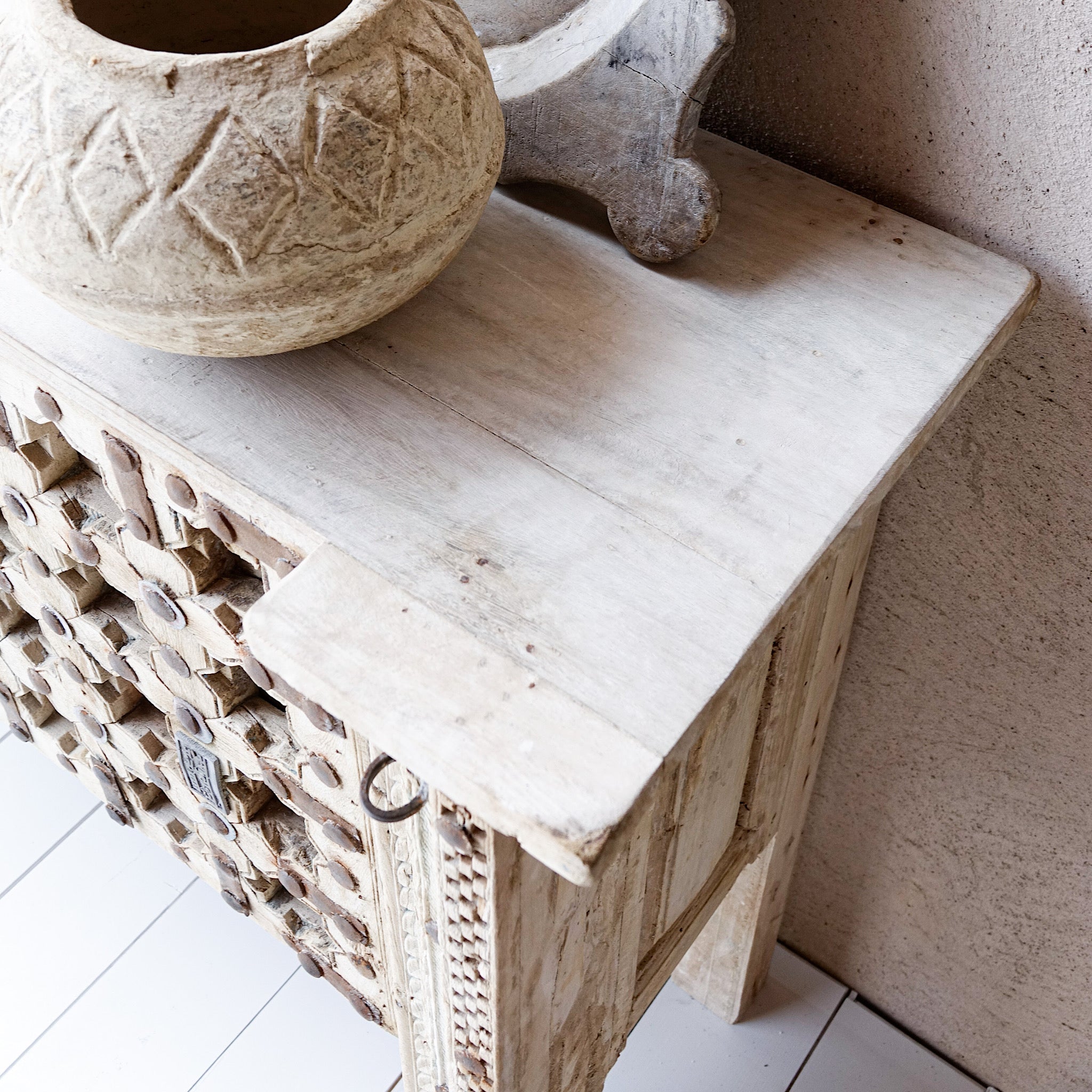Kalapipa - Console en bois sculpté n°1