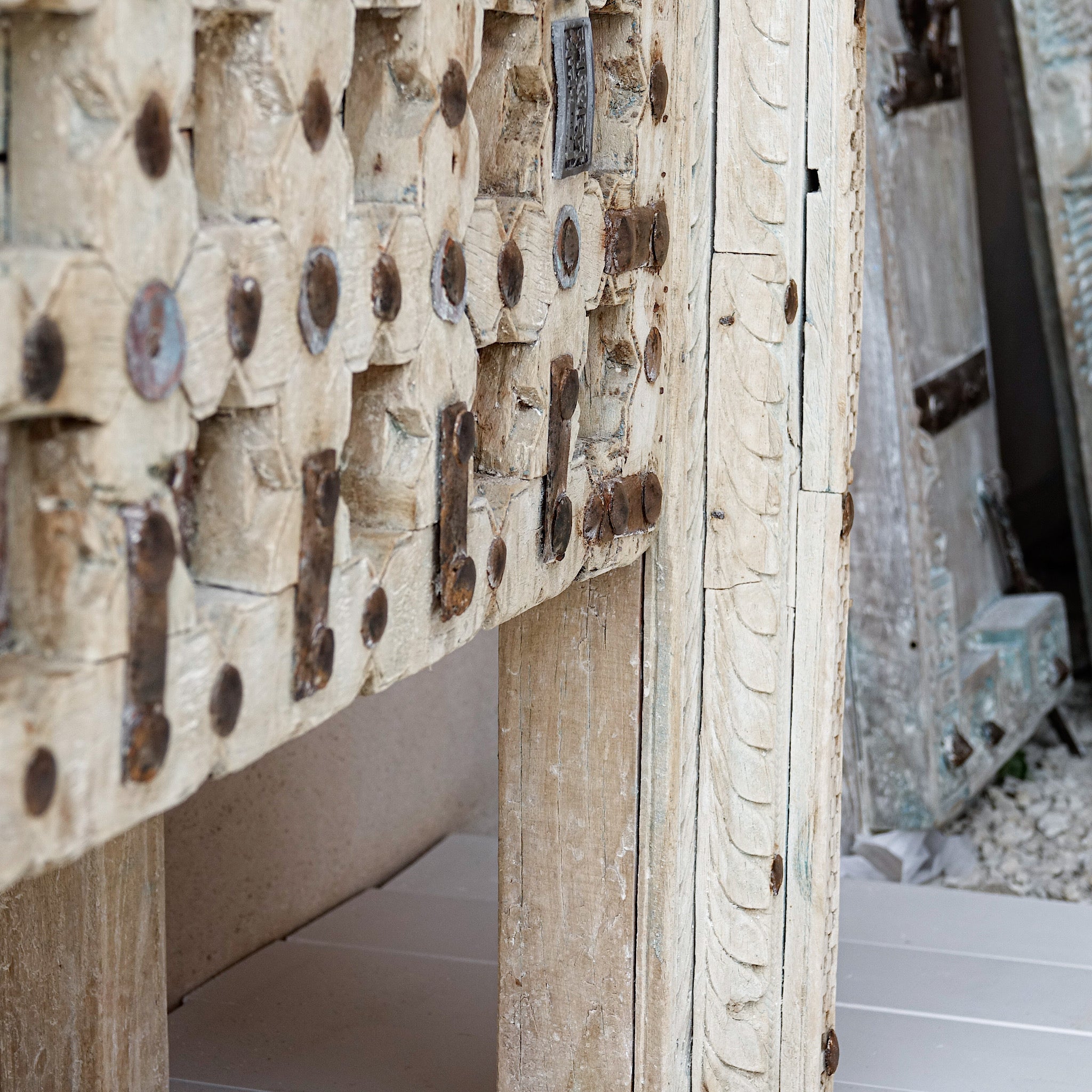 Kalapipa - Console en bois sculpté n°1