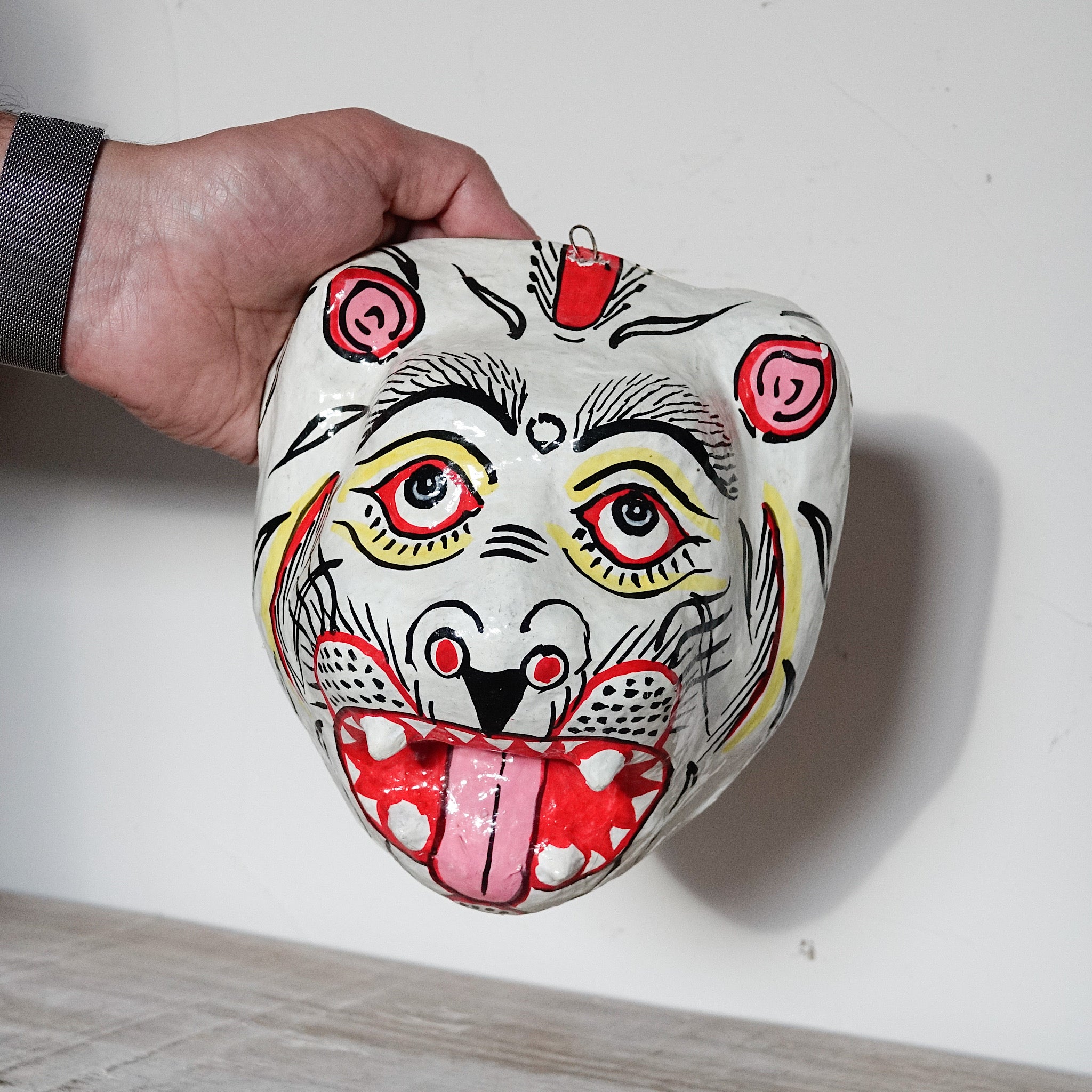 Bagh - Masques traditionnels en papier mâché (petite taille)