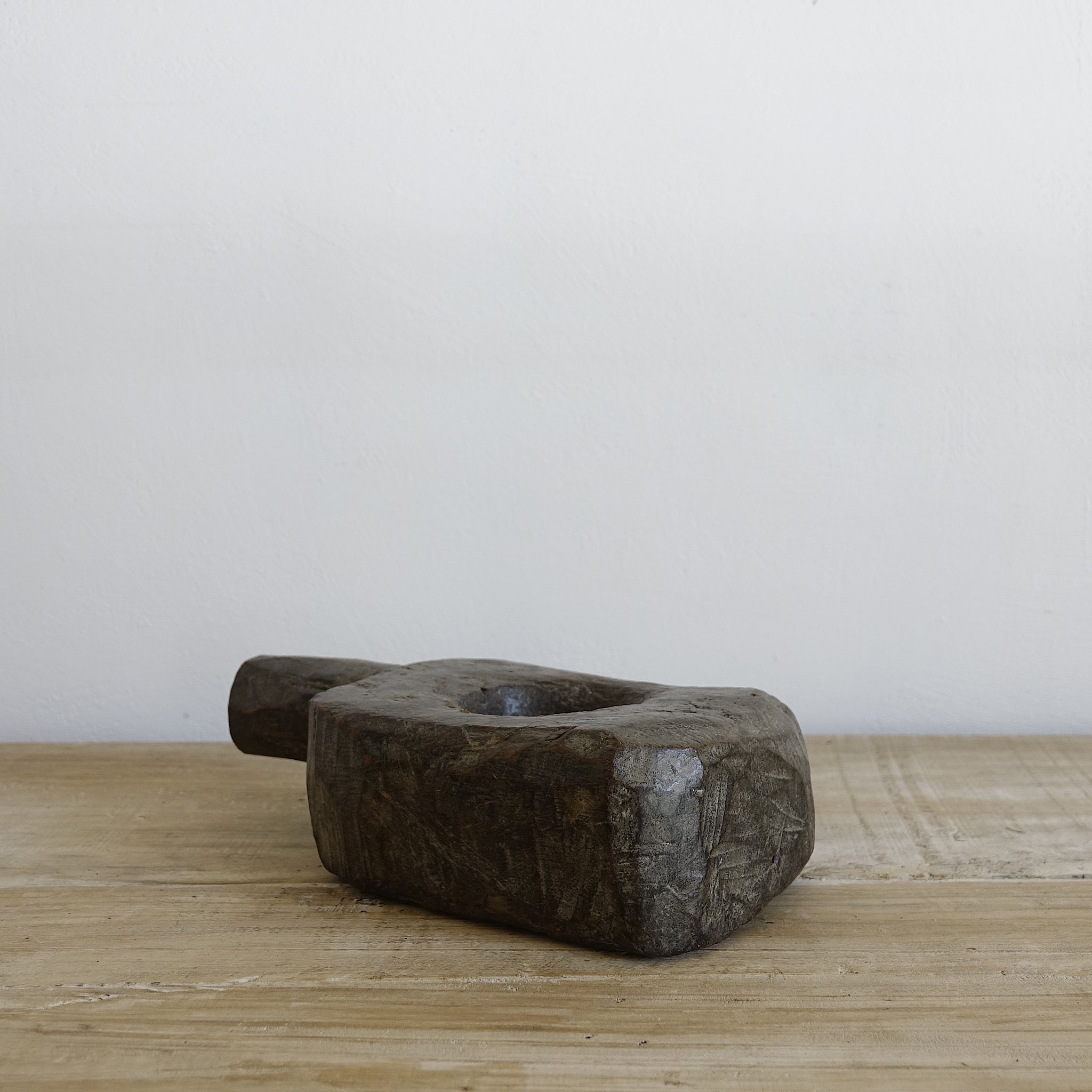 Asika - Mortier en bois du Nagaland n°7