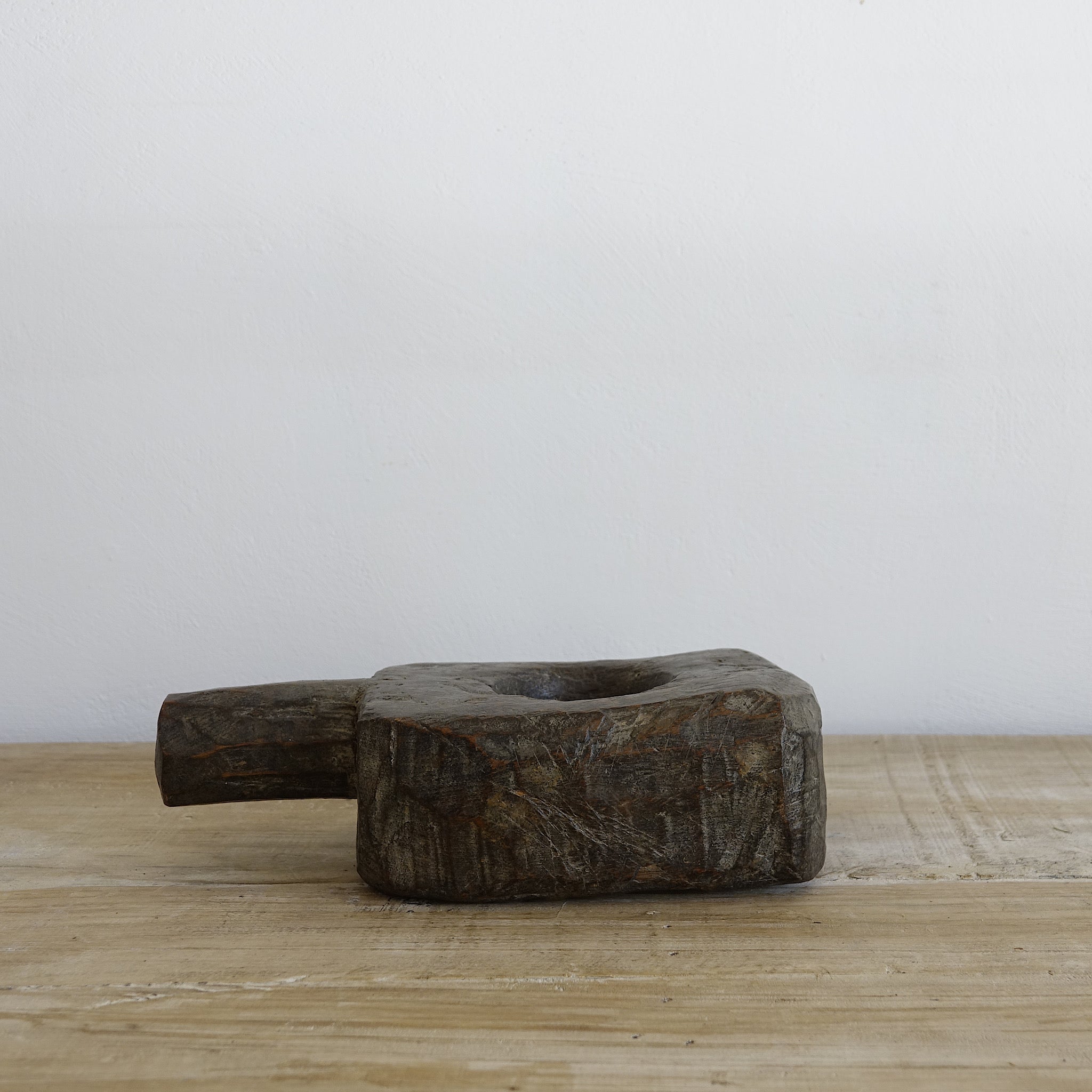 Asika - Mortier en bois du Nagaland n°7