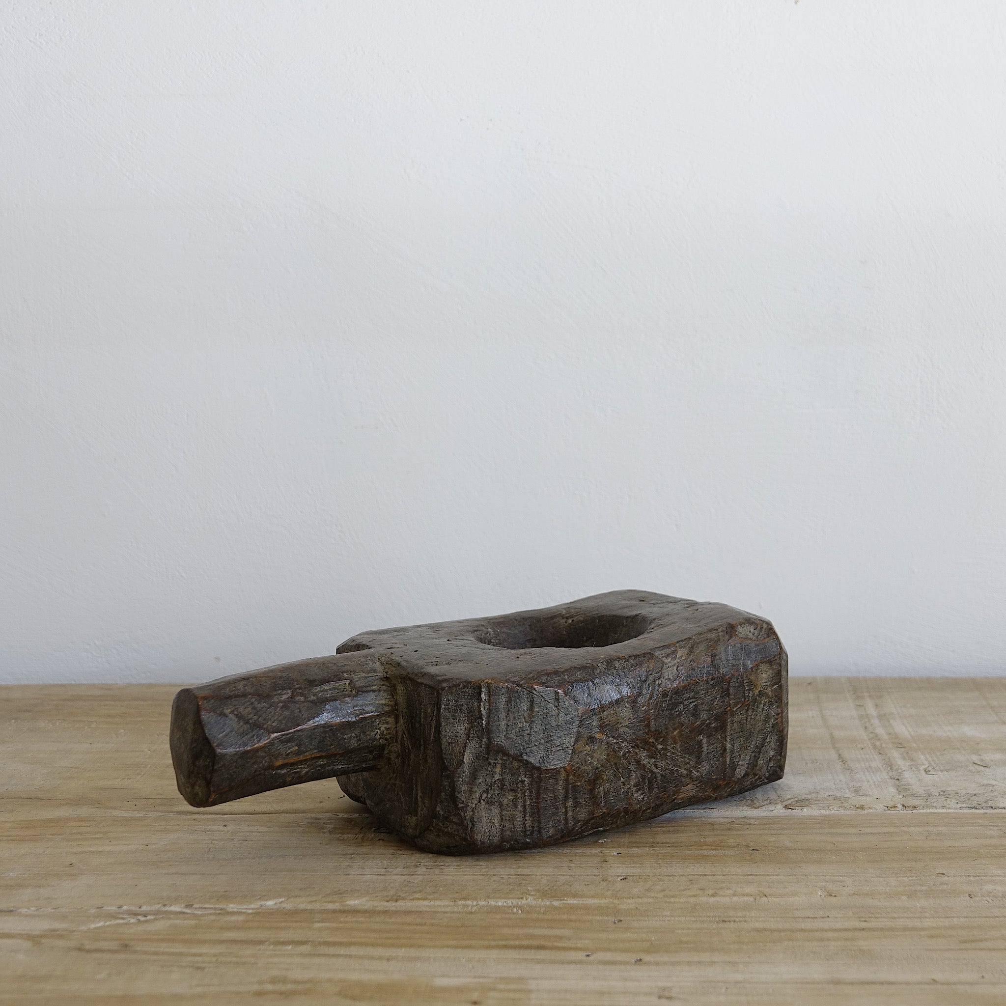 Asika - Mortier en bois du Nagaland n°7