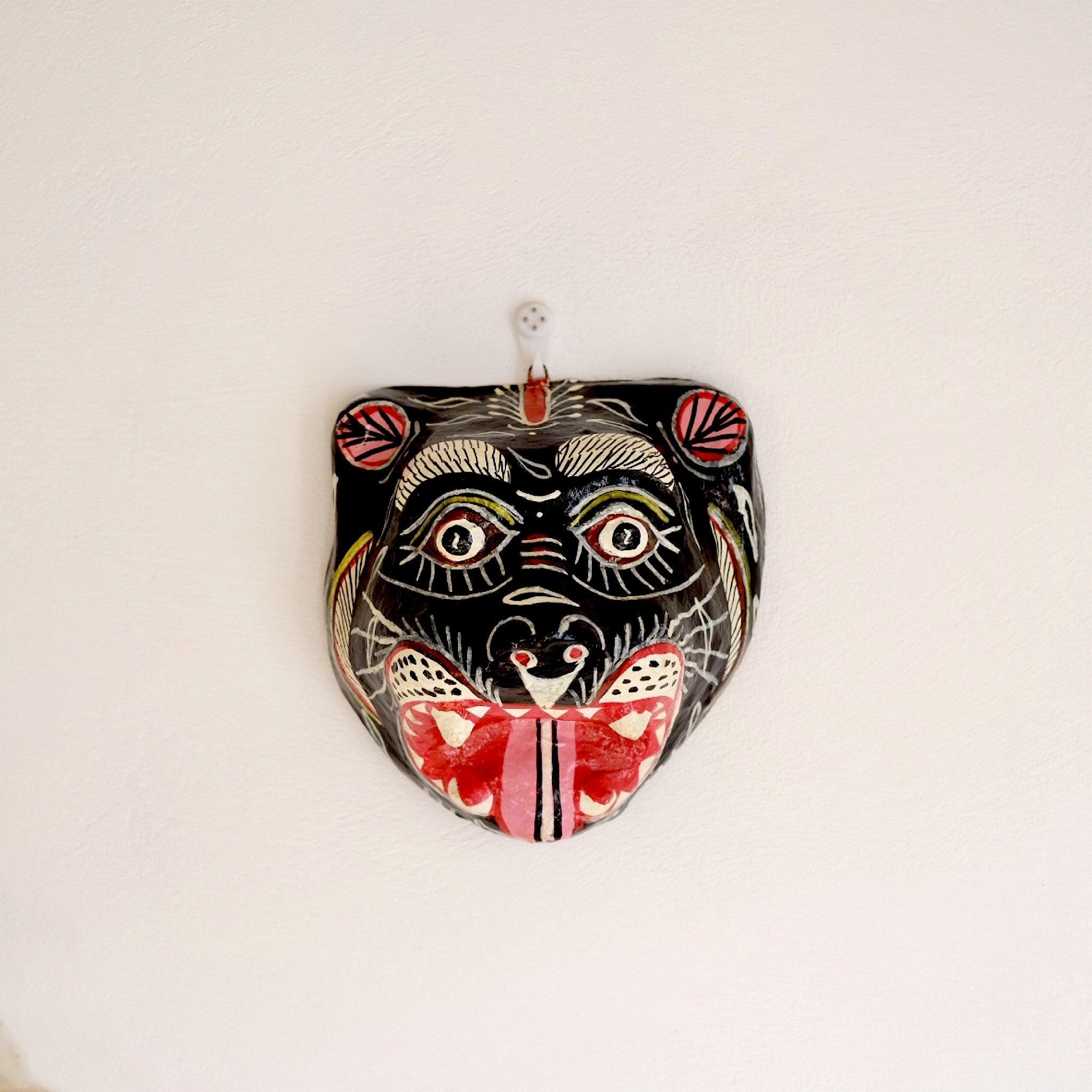 Bagh - Masques traditionnels en papier mâché (petite taille) - Orpaï Studio