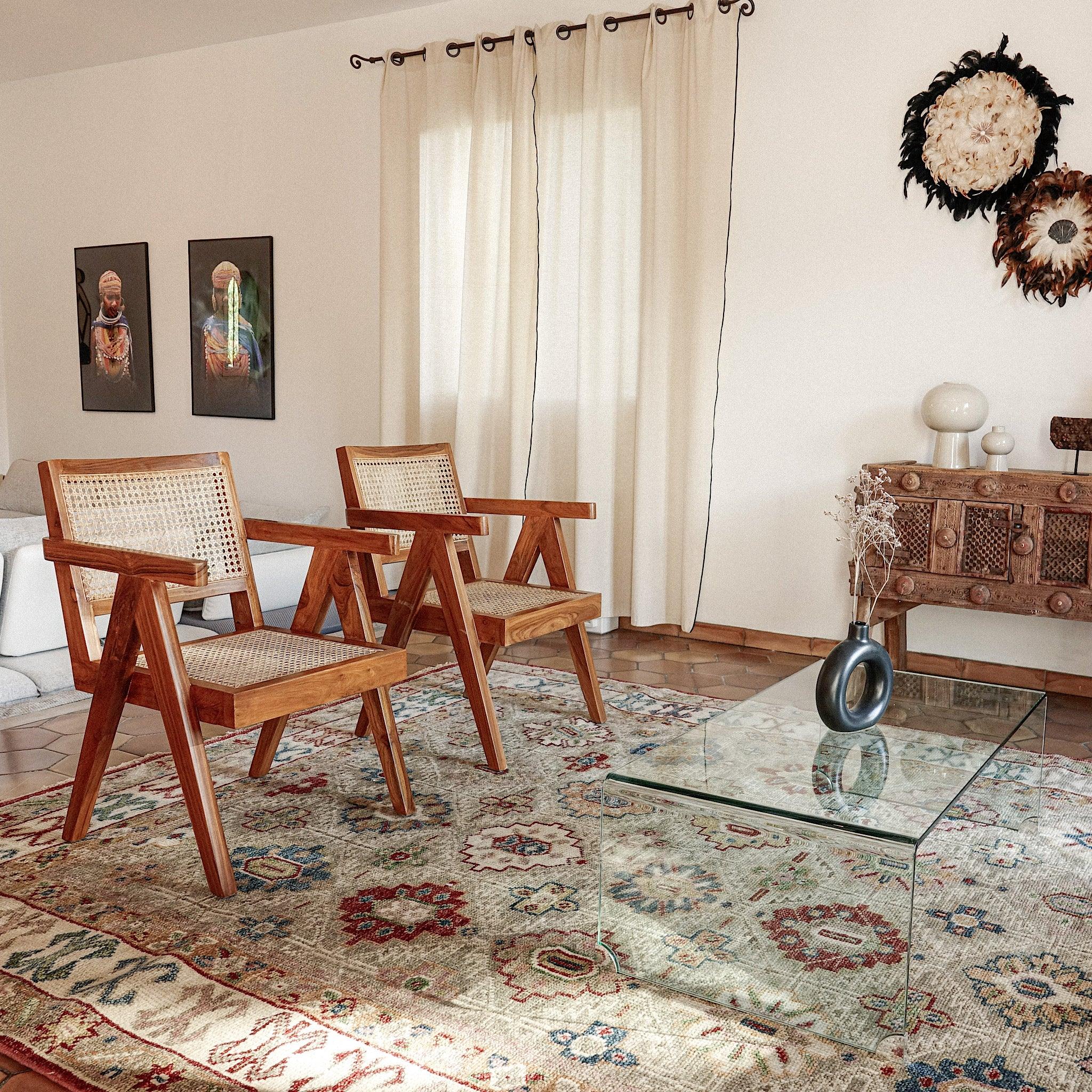 Bankat - Tapis noué en laine - Orpaï Studio