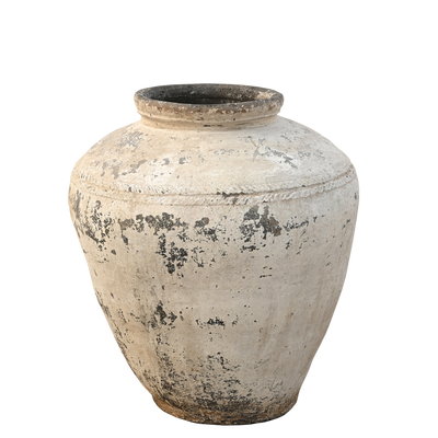 Anaaj - Large Indian jar on Terracotta n ° 24
