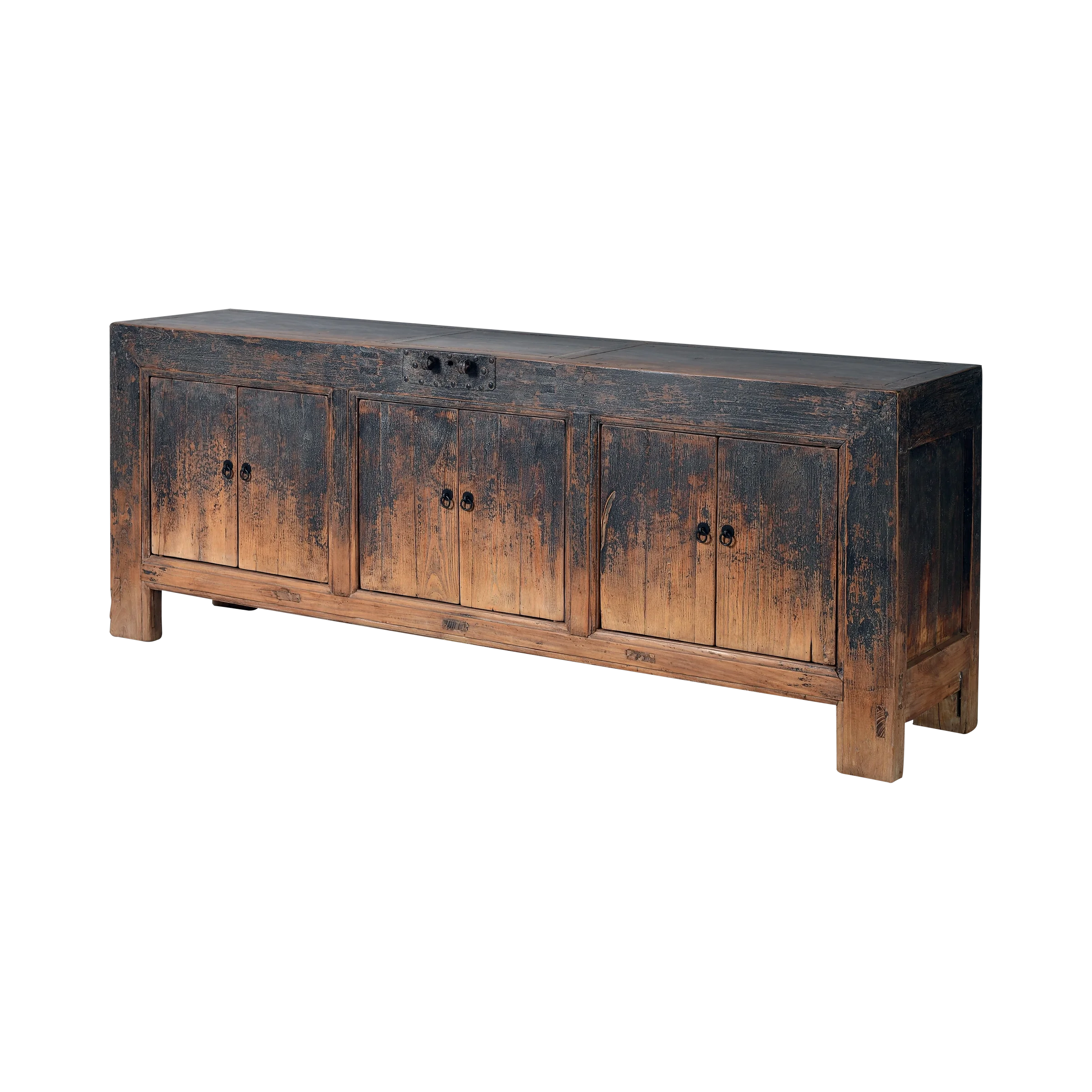 Qingdao - Buffet chinois ancien en orme massif n°16