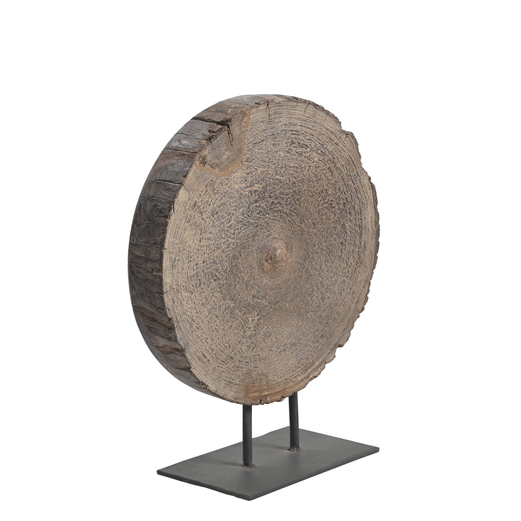 Pahiya n°25 - Ancienne roue décorative en bois