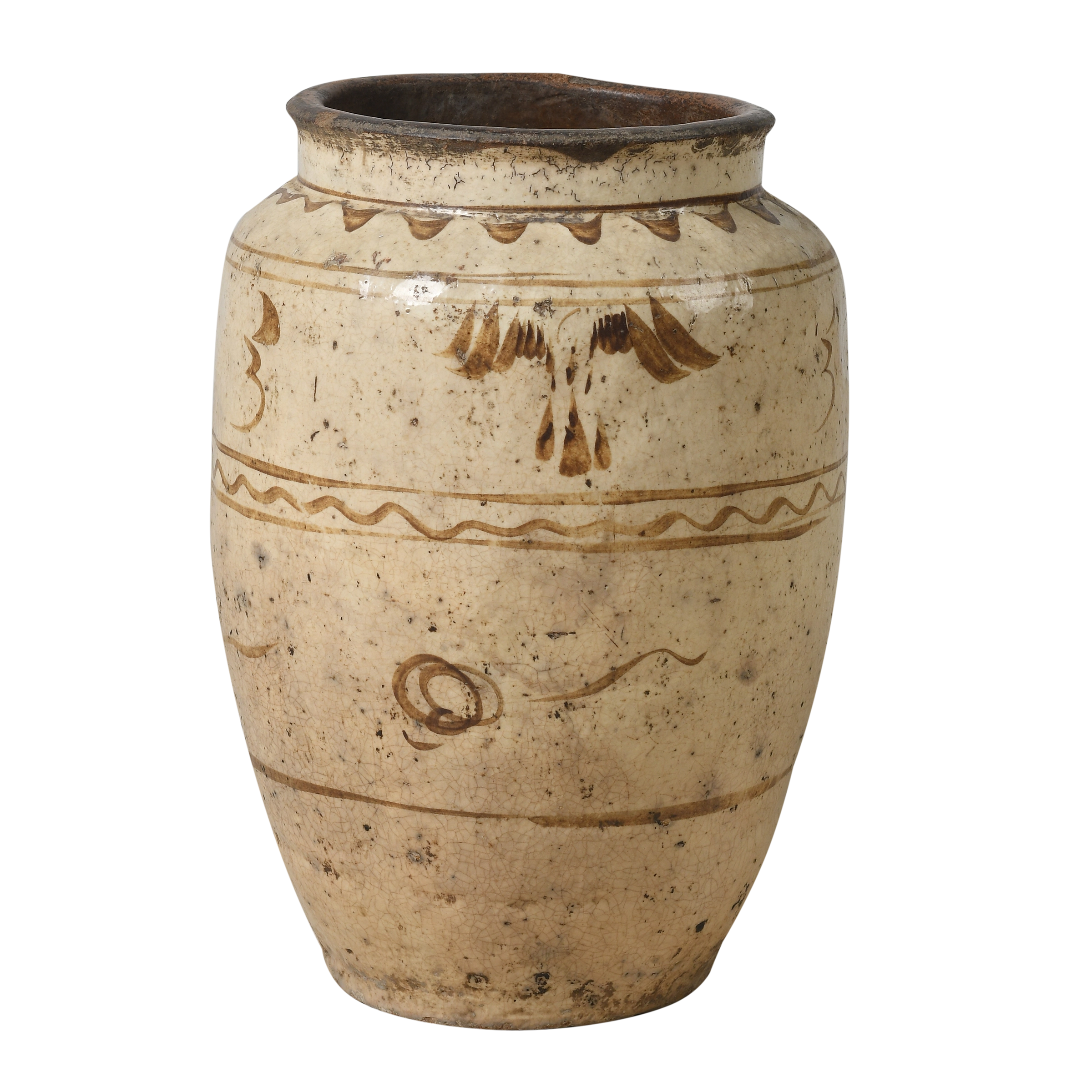 Cizhou - Jarre à alcool vernissée chinoise n°6