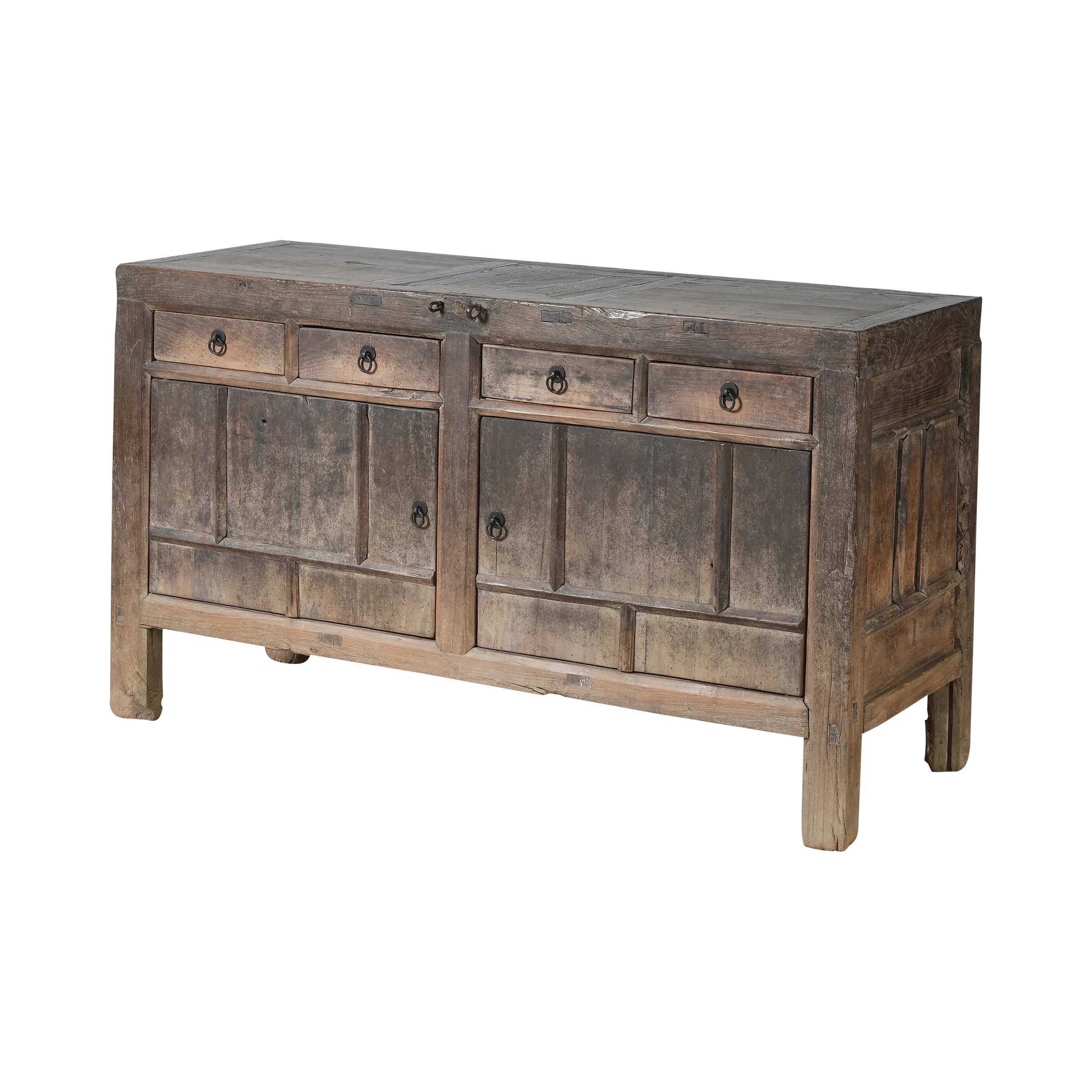 Qingdao - Buffet chinois ancien en orme massif n°23