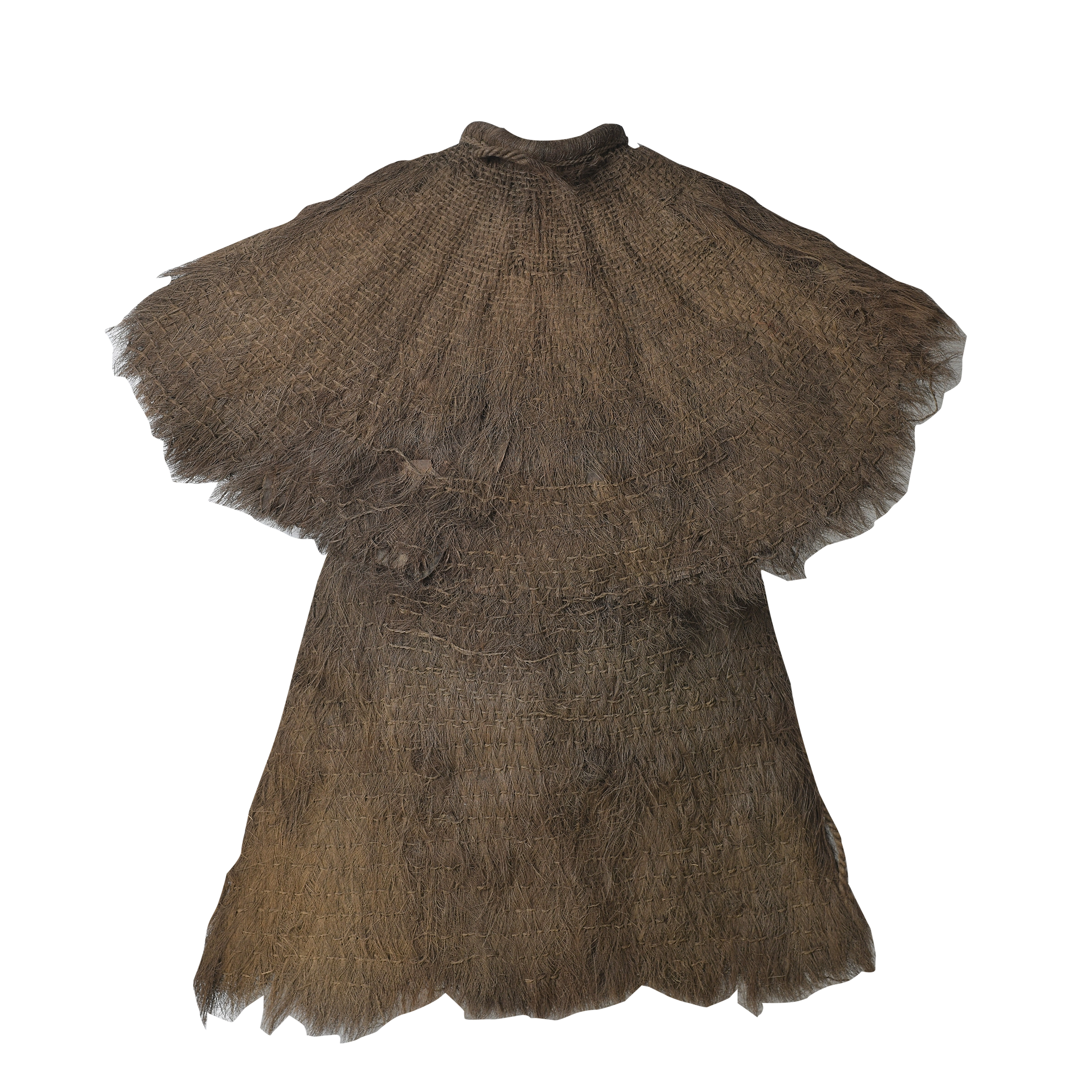 Liangshan – Manteau de pluie traditionnel chinois en fibre de coco n°1