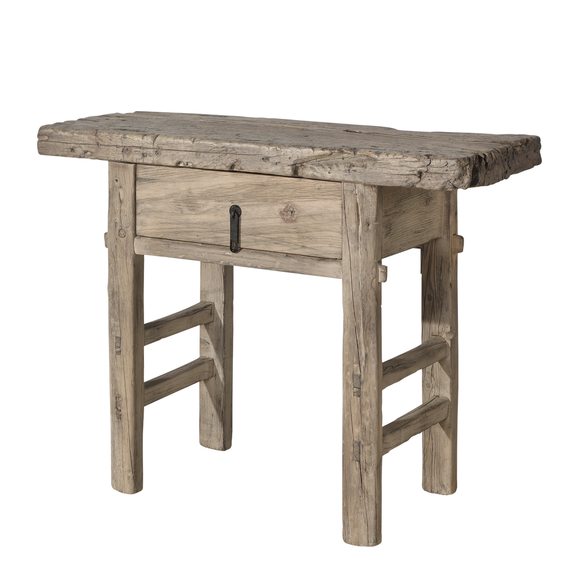 Jining - Petite console chinoise en orme ancien n°5 - vue 2