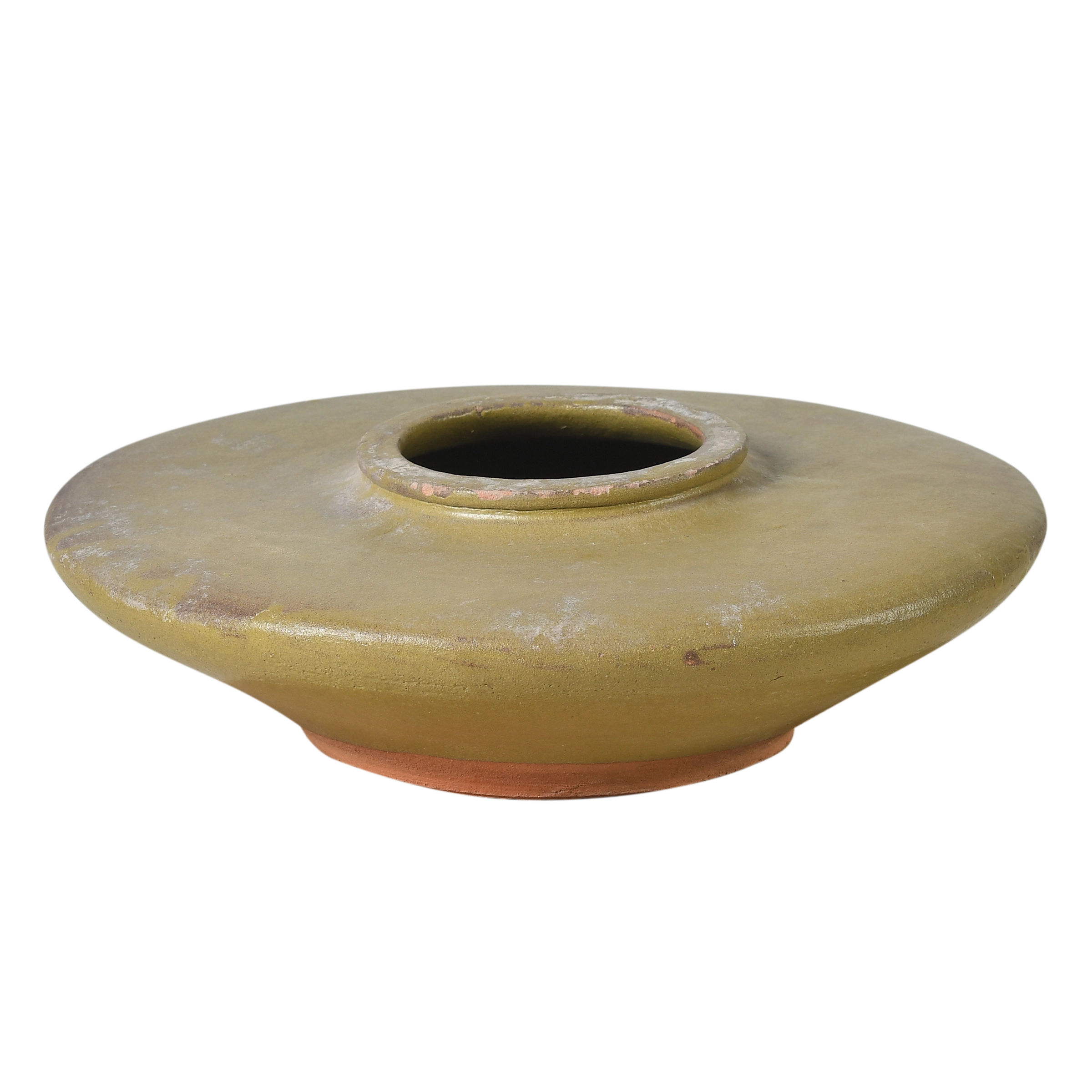 Huai - Jarre plate chinoise en grès n°3