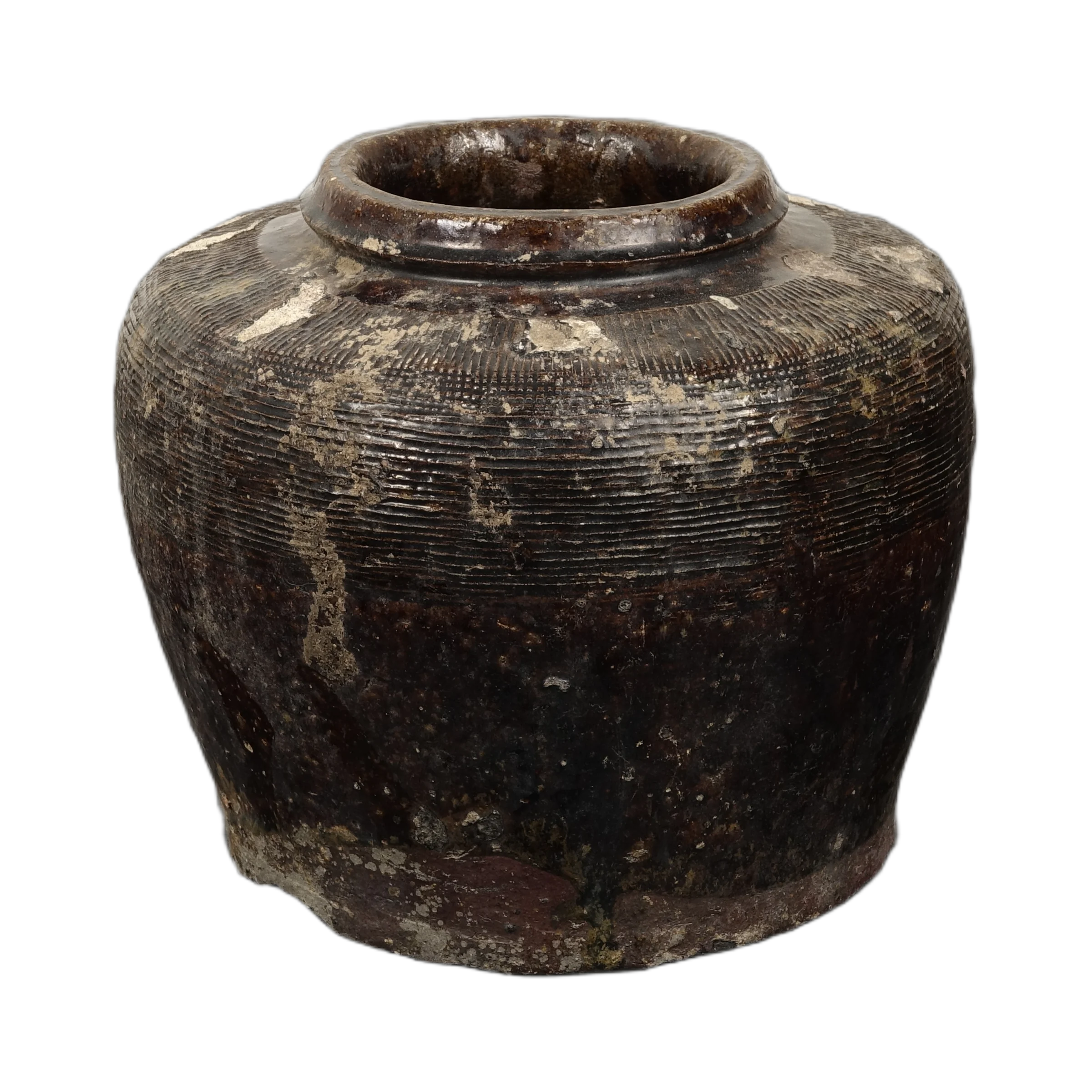 Yishui - Ancien pot chinois émaillé n°2