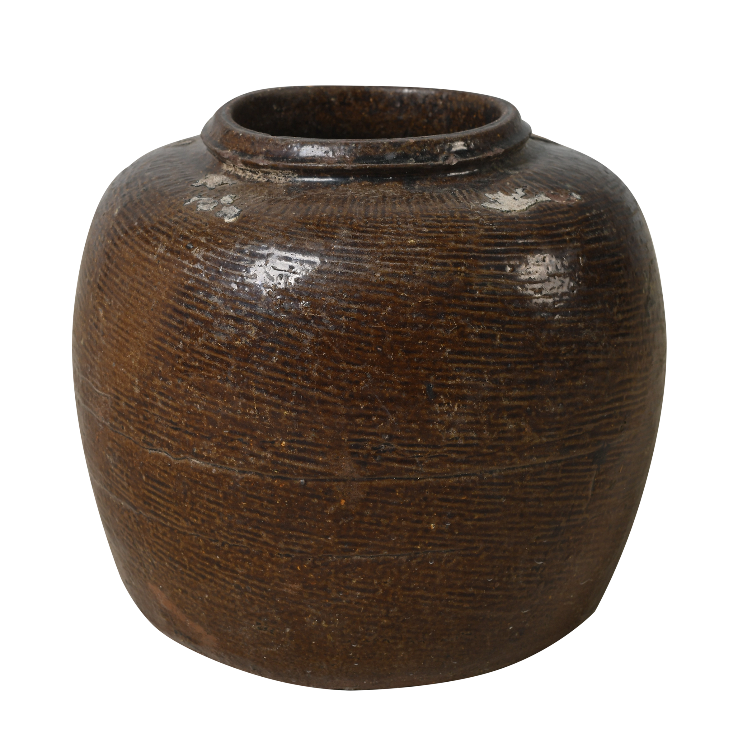 Yishui - Ancien pot chinois émaillé n°18