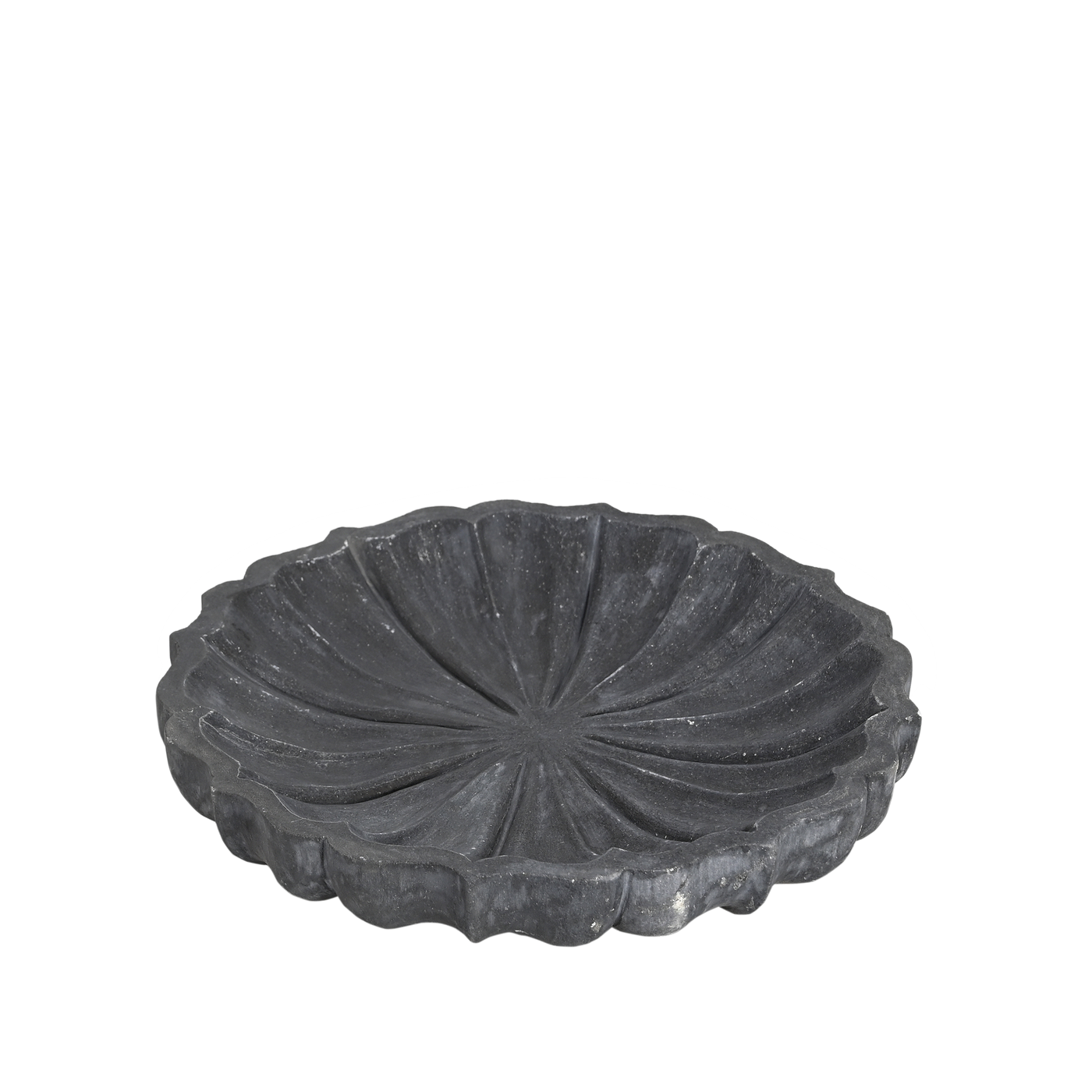 Makrana - Assiette en marbre sculpté n°5