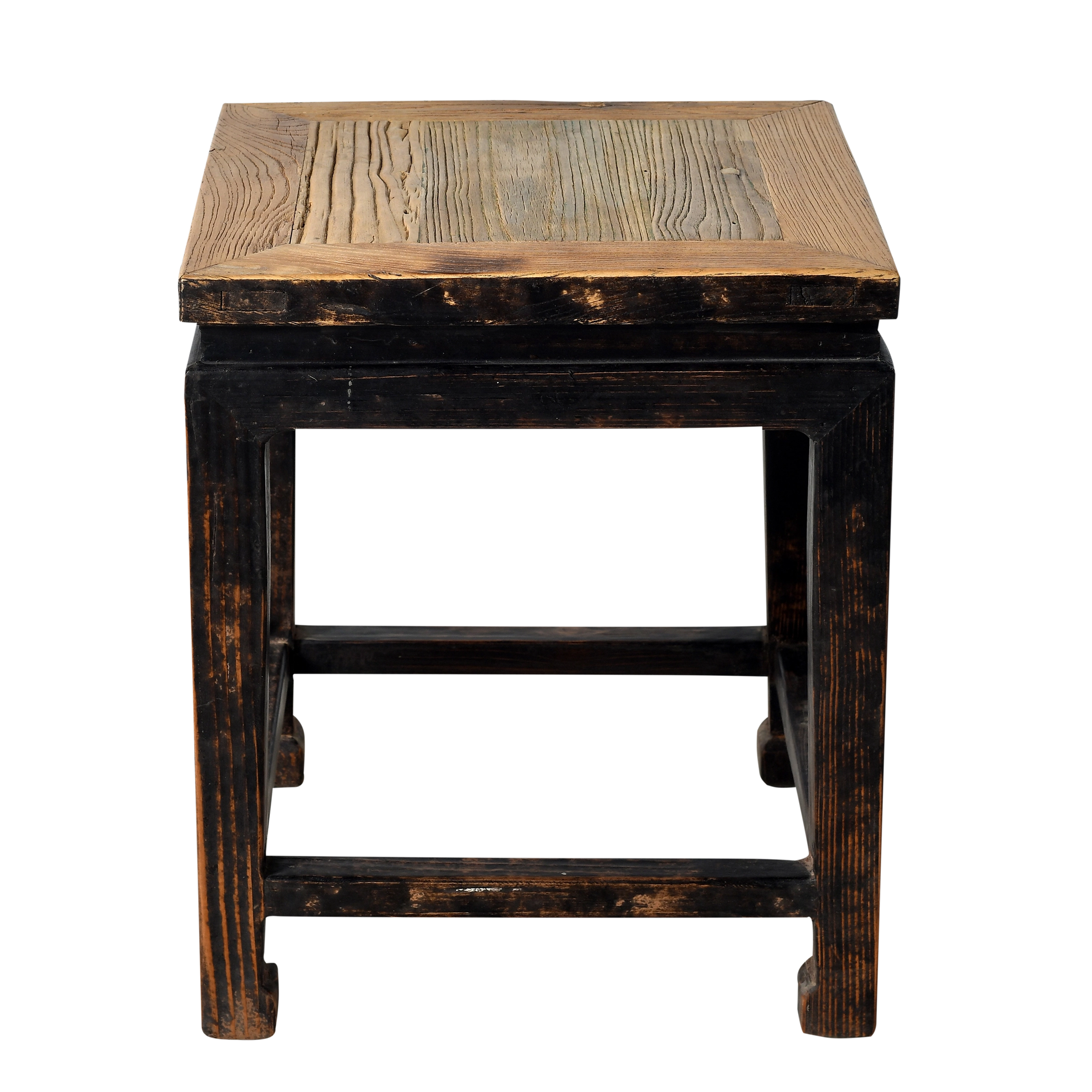 Yunfu – Table d’appoint chinoise ancienne en orme n°3