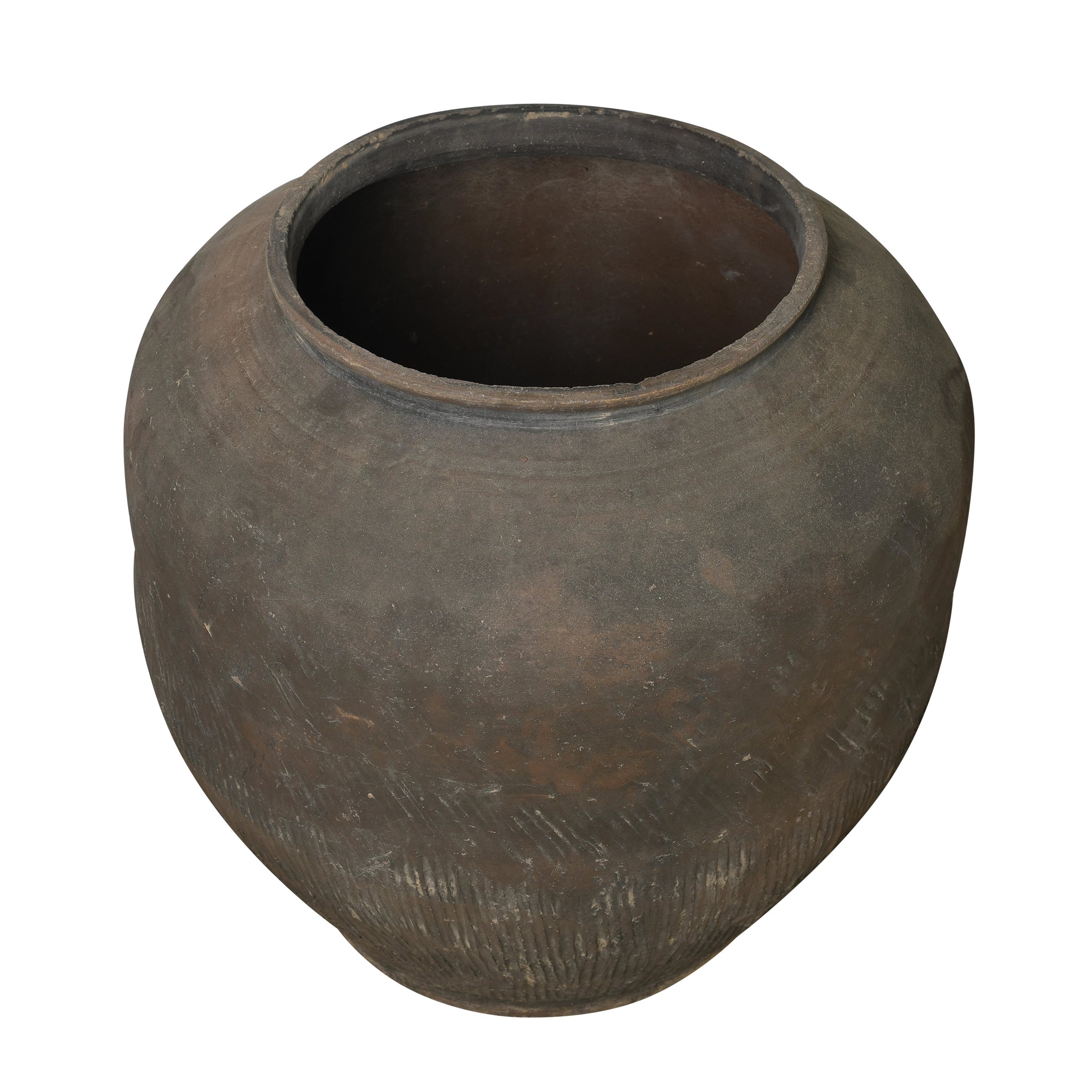 Shantou – Grand pot ancien chinois en terre cuite n°8 - vue 2
